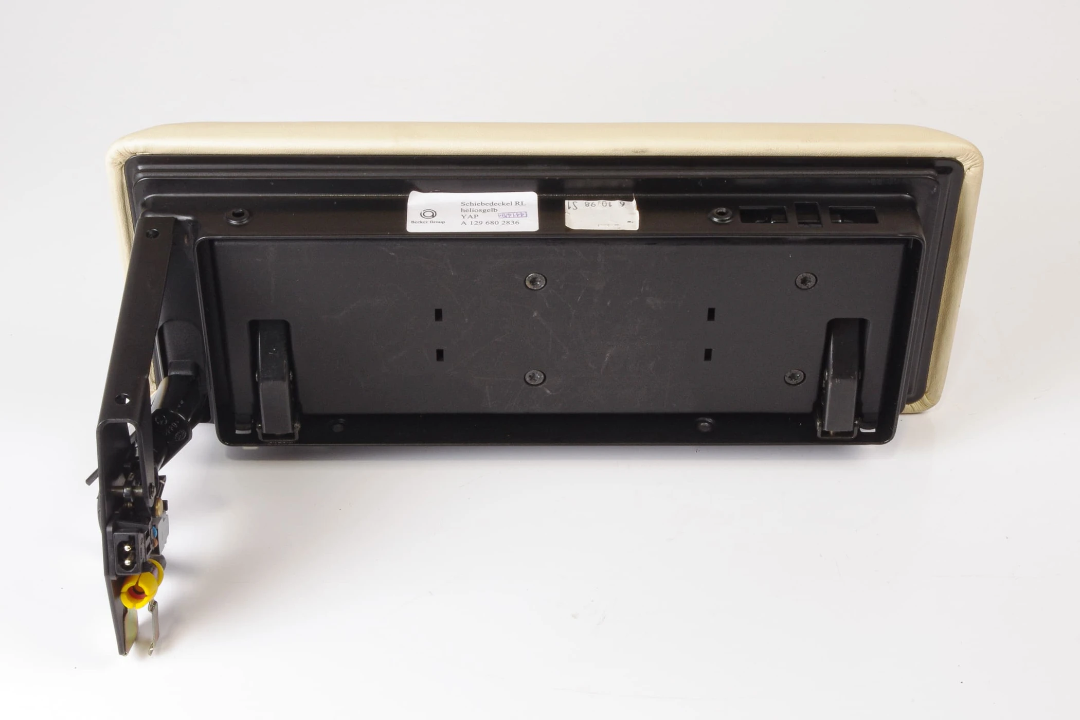 Mercedes 1296802836 Centre Console Armrest Lid - Yellow | R129 SL