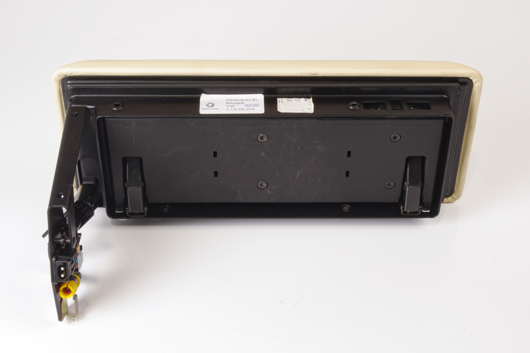 Mercedes 1296802836 Centre Console Armrest Lid - Yellow | R129 SL