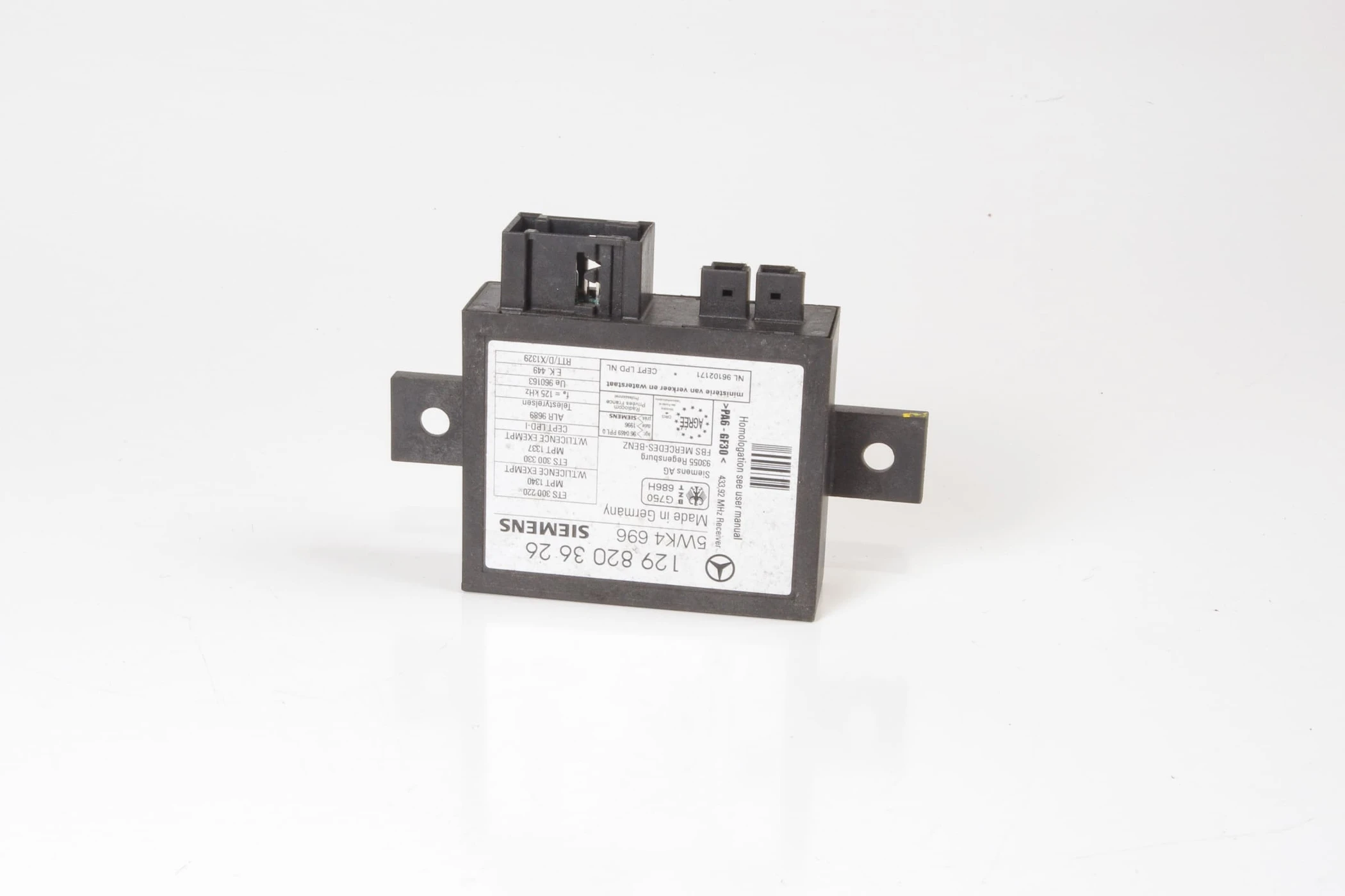 Mercedes 0255458532 Engine ECU Key Fob Coded Set (a) | R129 SL W202 C W210 E...