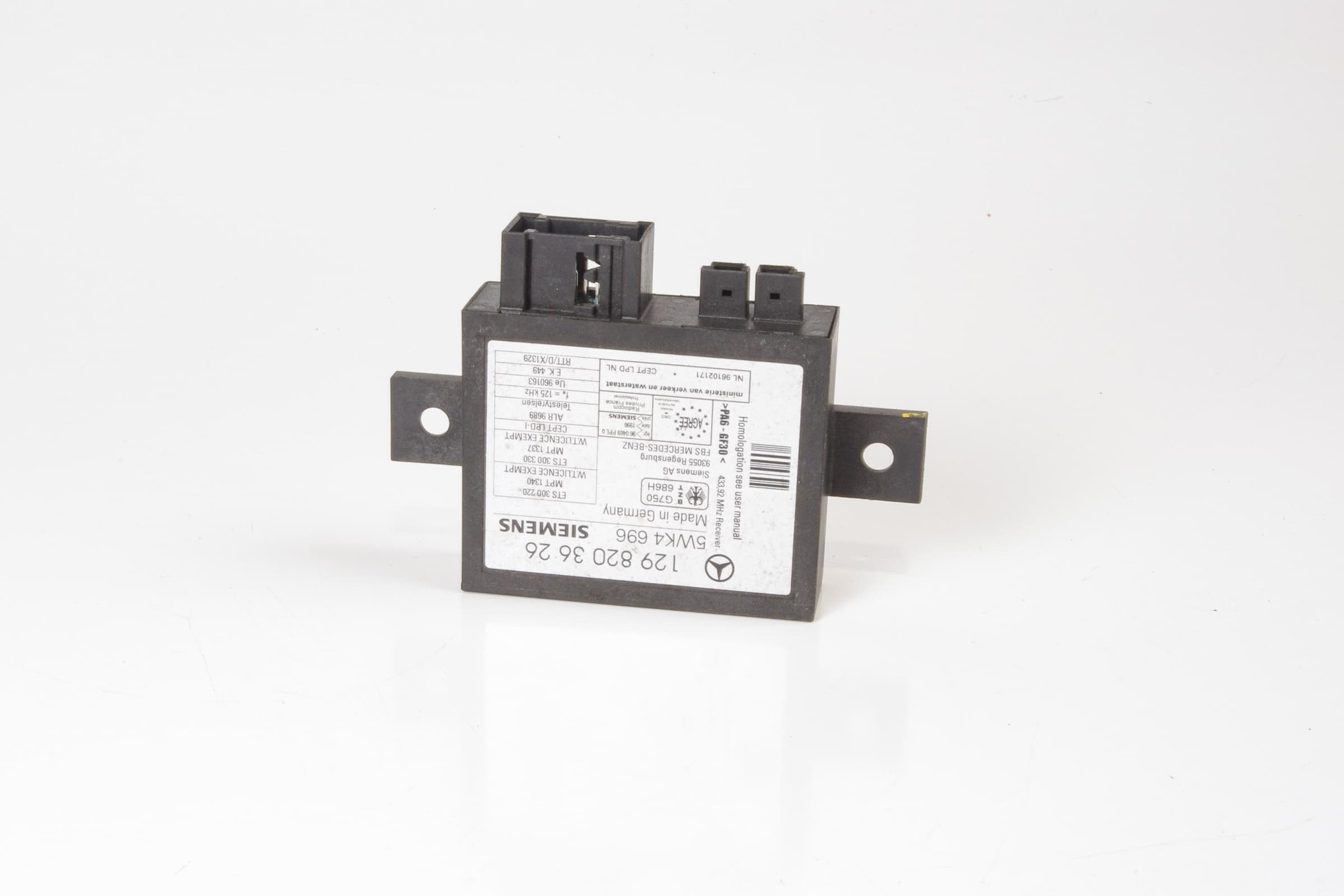 Mercedes 0255458532 Engine ECU Key Fob Coded Set (b) | R129 SL W202 C W210 E...