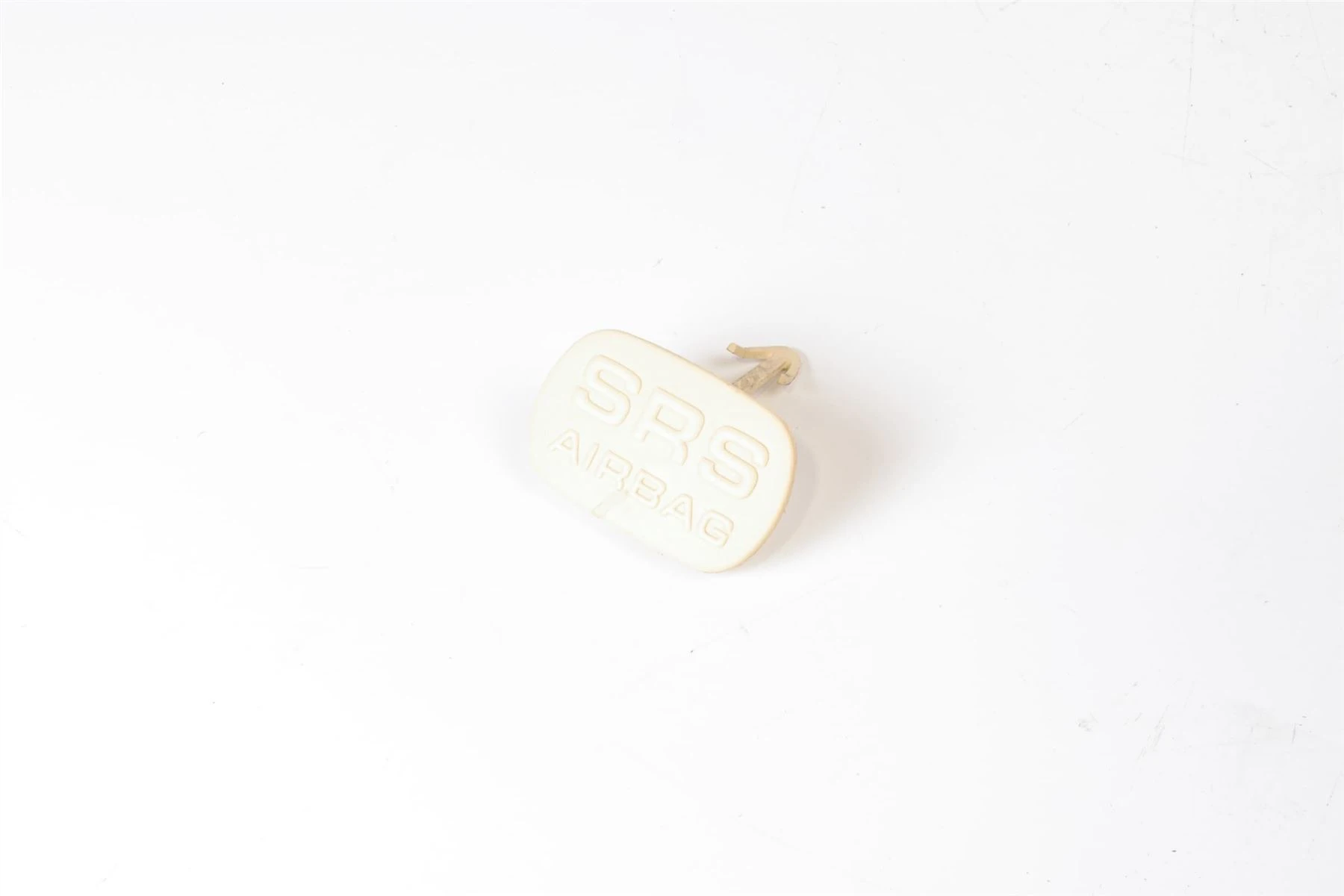 Mercedes 2107271088 SRS Cap Tab - Cream | R129 SL W140 S W168 A C208 A208 CLK...