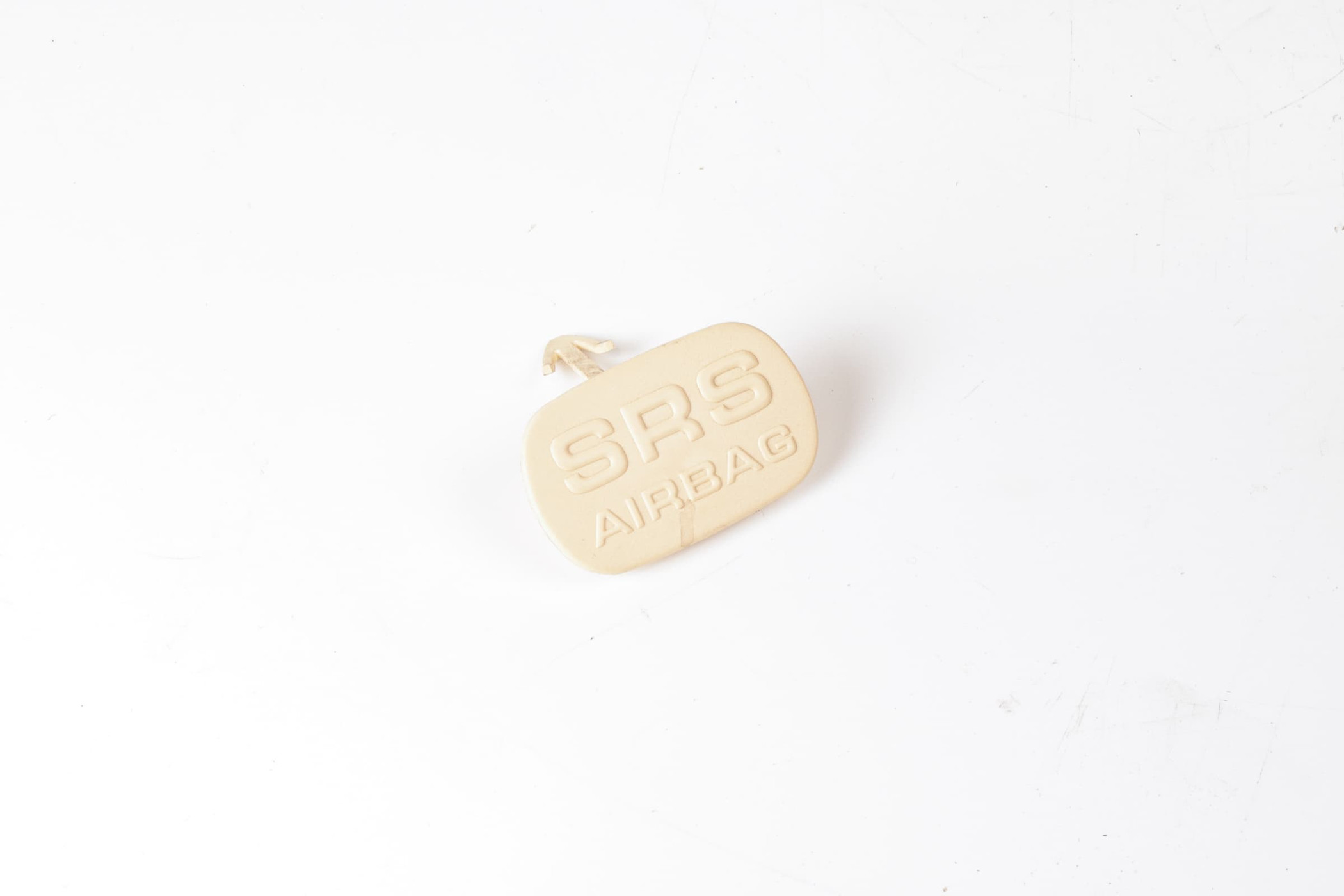 Mercedes 2107271088 SRS Cap Tab - Cream | R129 SL W140 S W168 A C208 A208 CLK...