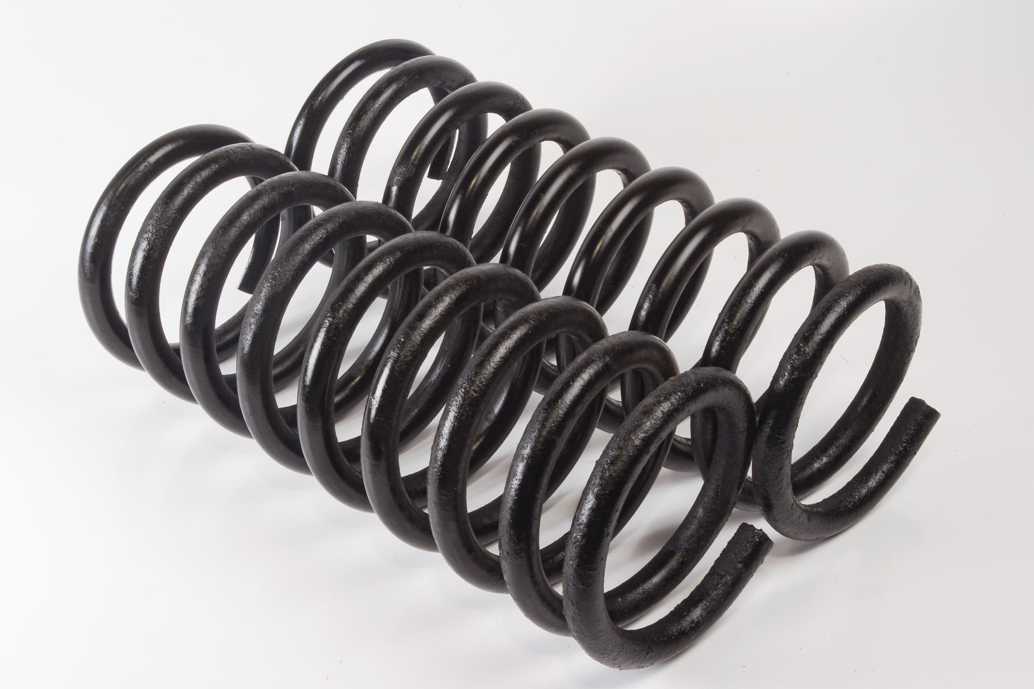 Mercedes 1153242204 Suspension Coil Spring x2 - Rear (a) | C107 R107 SL W114...