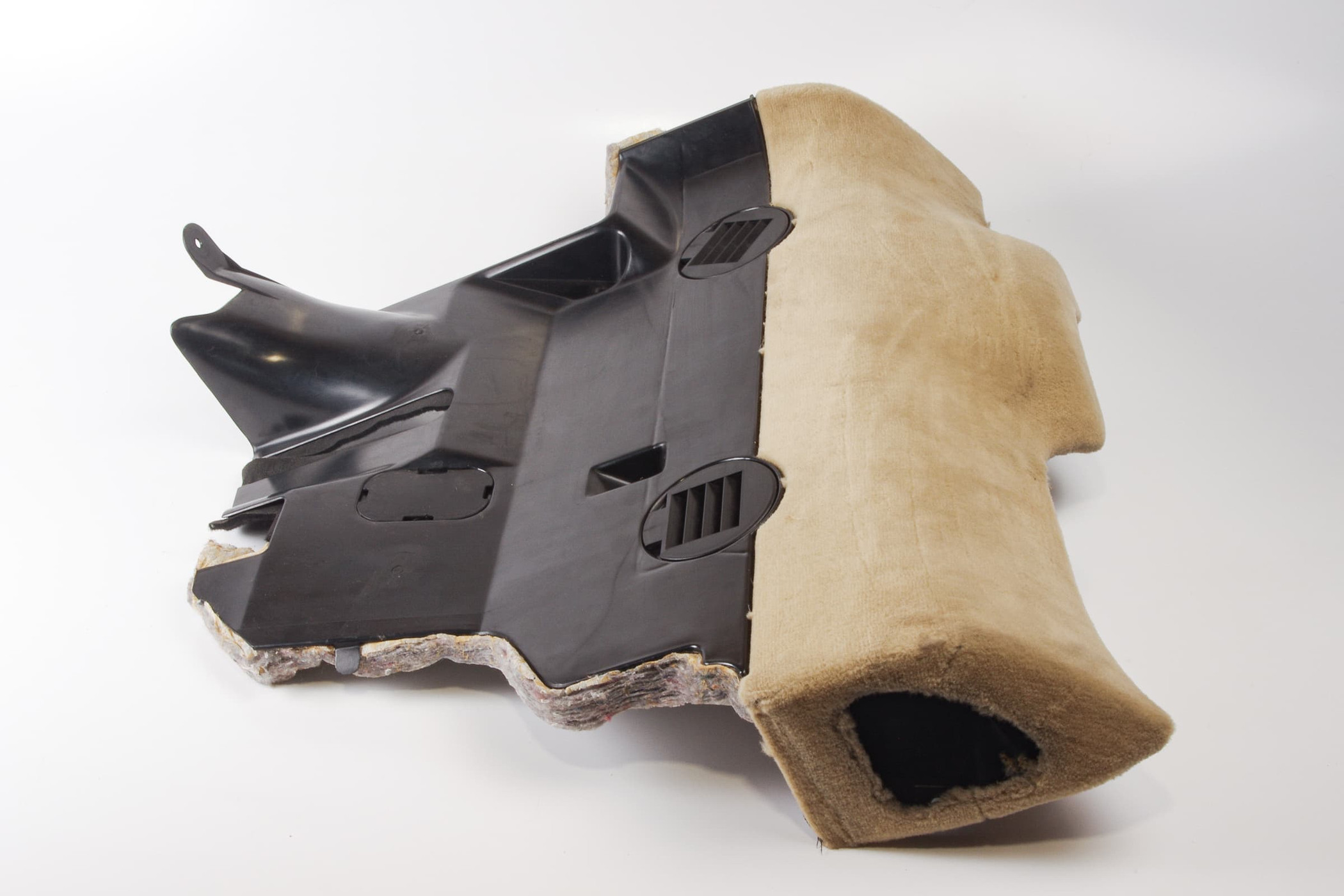 Mercedes 1296802688 Dashboard Carpet Trim - Right Beige (a) | R129 SL