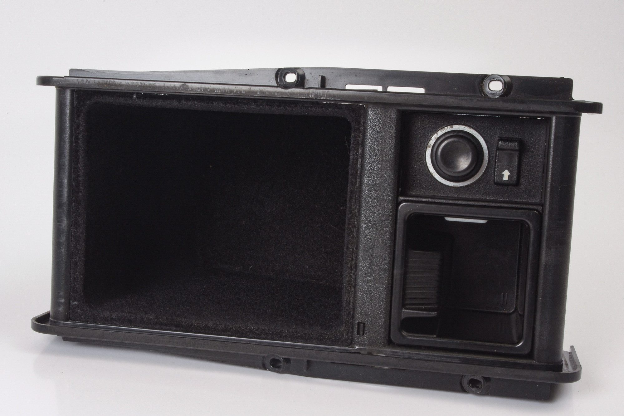 Mercedes 1298100430 Armrest Storage & Ashtray - Black (d) | R129 SL