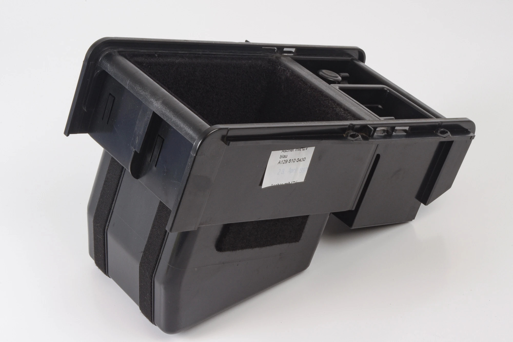 Mercedes 1298100430 Armrest Storage & Ashtray - Black | R129 SL