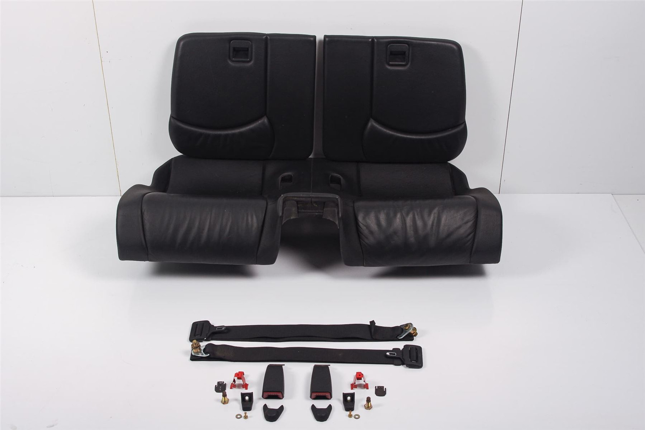 Mercedes 1299201321 Jump Seats Complete W/ Fixing Kit - Rear Black | R129 SL