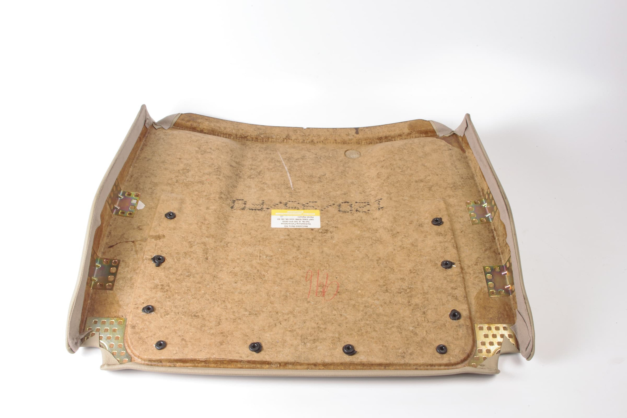 Mercedes 1409100035 Seat Backrest Panel - Front Right Beige | R129 SL W140 S...