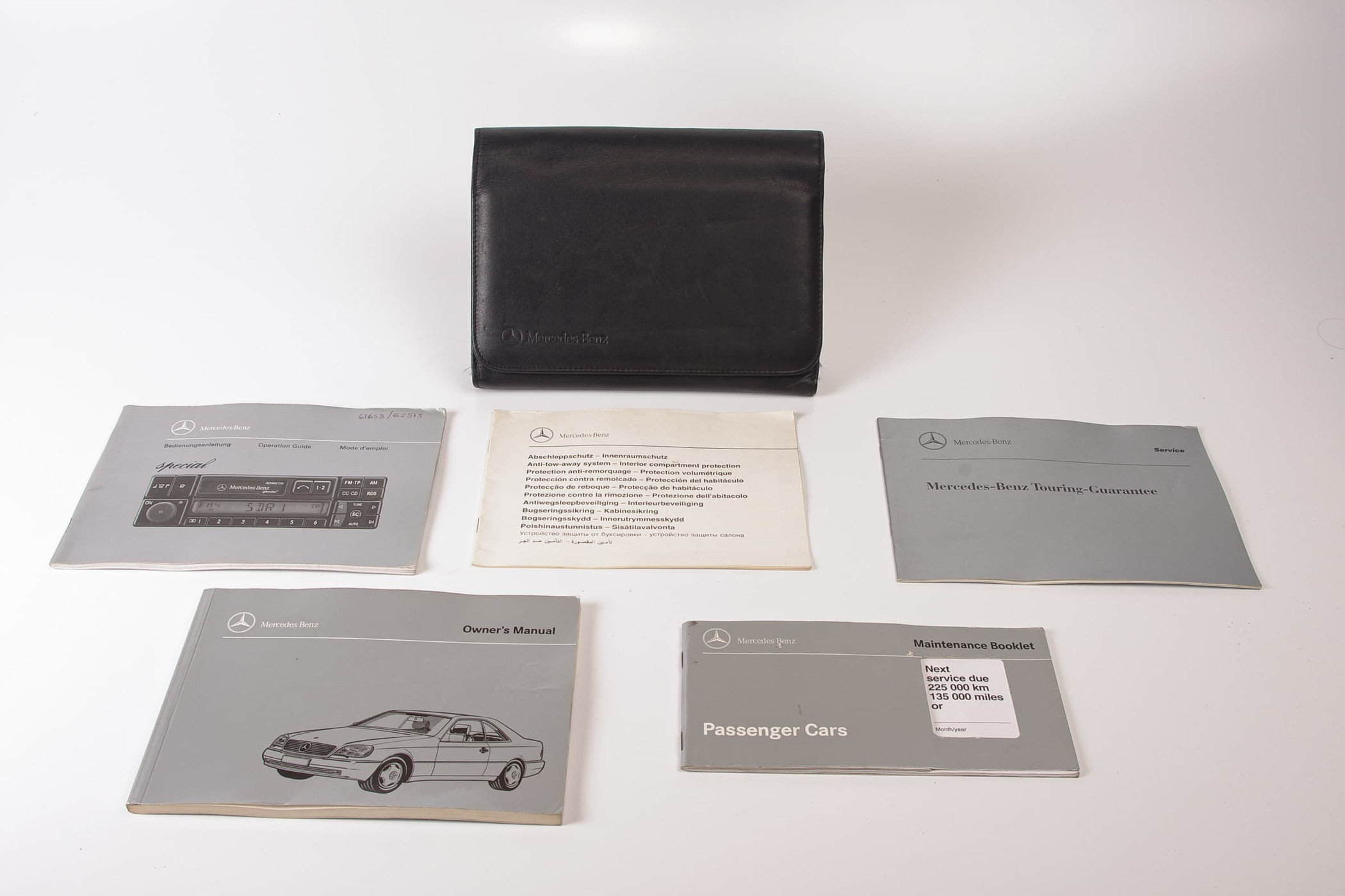 Mercedes 1405844795 Owners Manual Set | W140 V140 C140 S