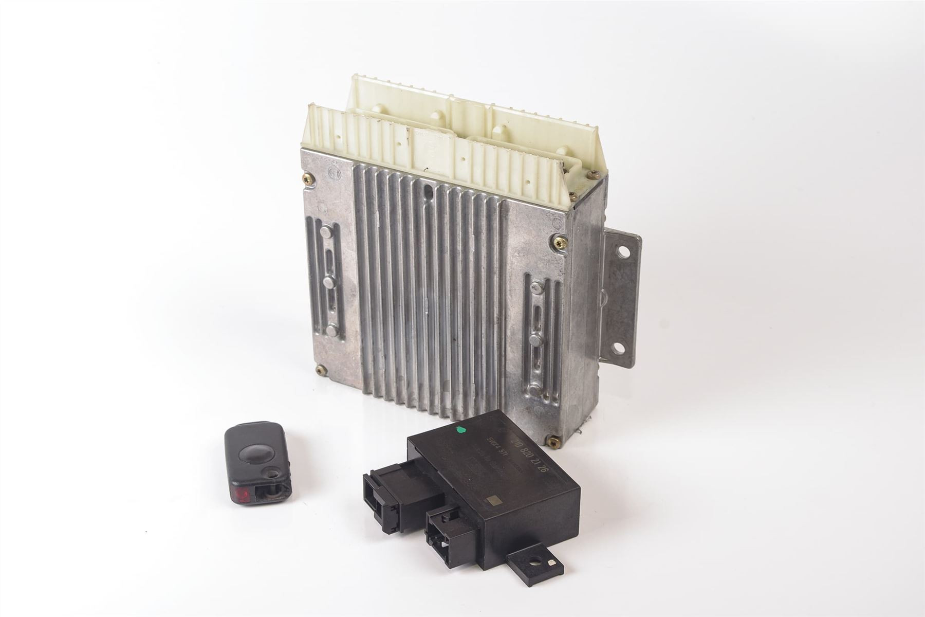 Mercedes 0175458732 Engine ECU Key Fob Coded Set (b) | R129 SL W140 S W202 C...