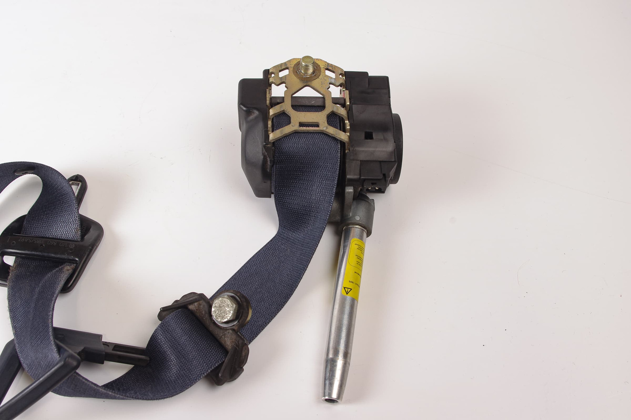 Mercedes 1408601185 Seat Belt - Front Left Blue | C140 S