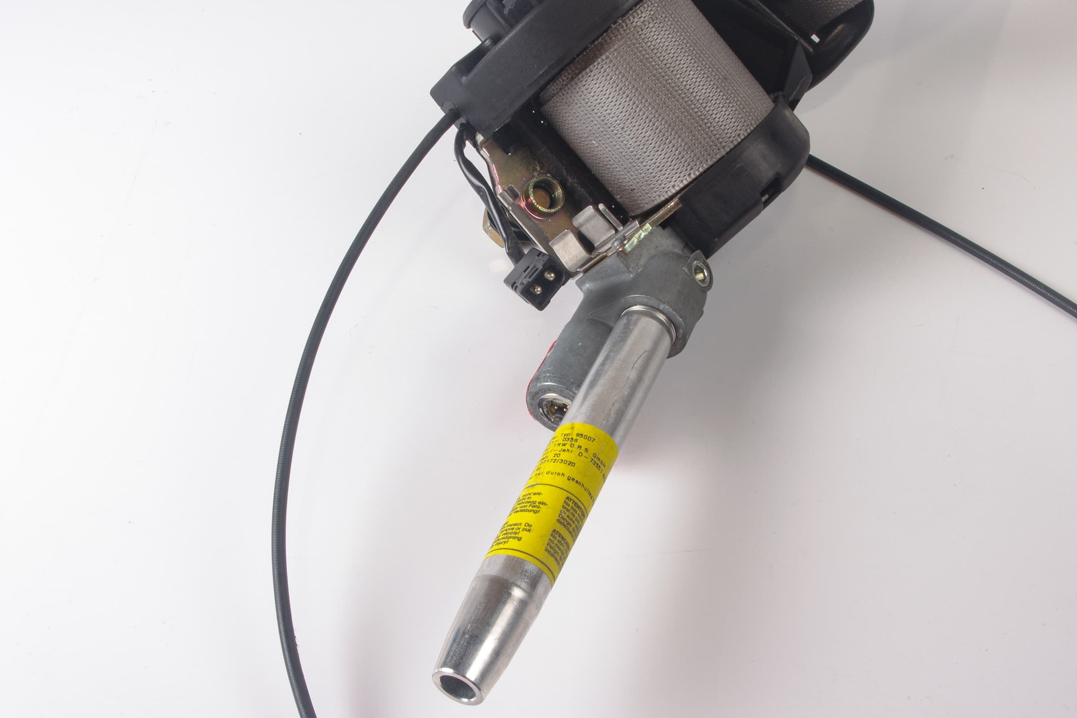 Mercedes 1298602185 Seat Belt - Front Left Grey (b) | R129 SL