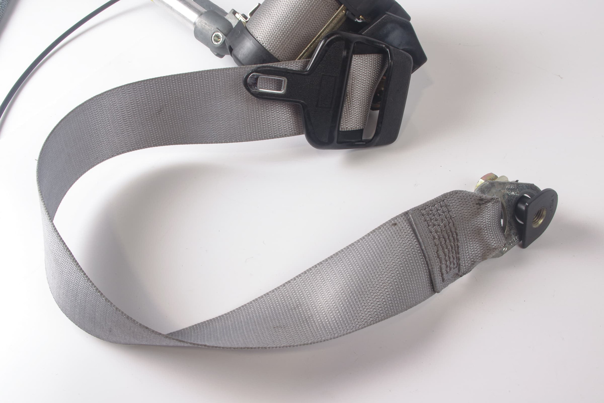 Mercedes 1298602185 Seat Belt - Front Left Grey (b) | R129 SL