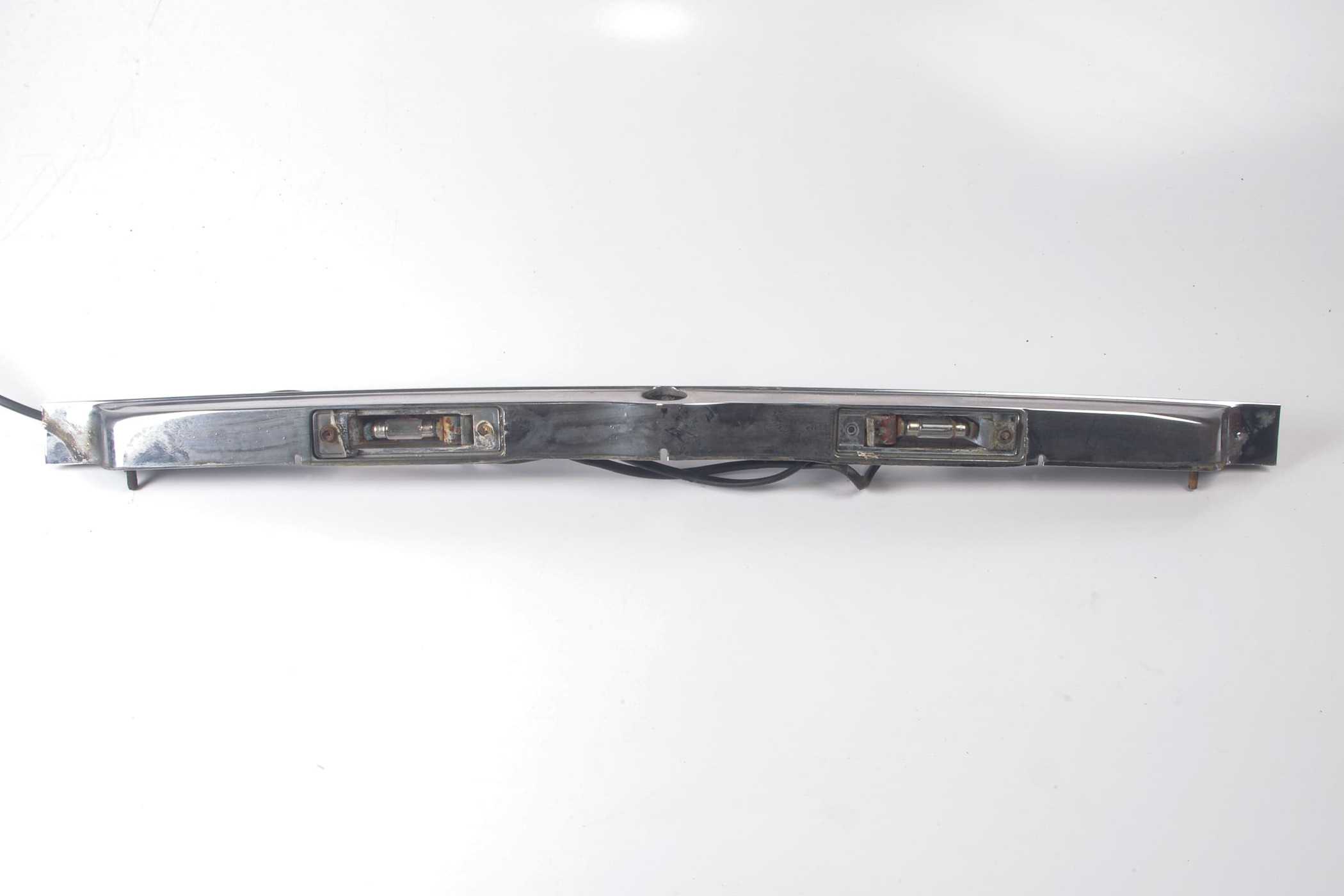 Mercedes 1076901580 Boot Chrome Trim Set x3 - Rear | C107 R107 SL