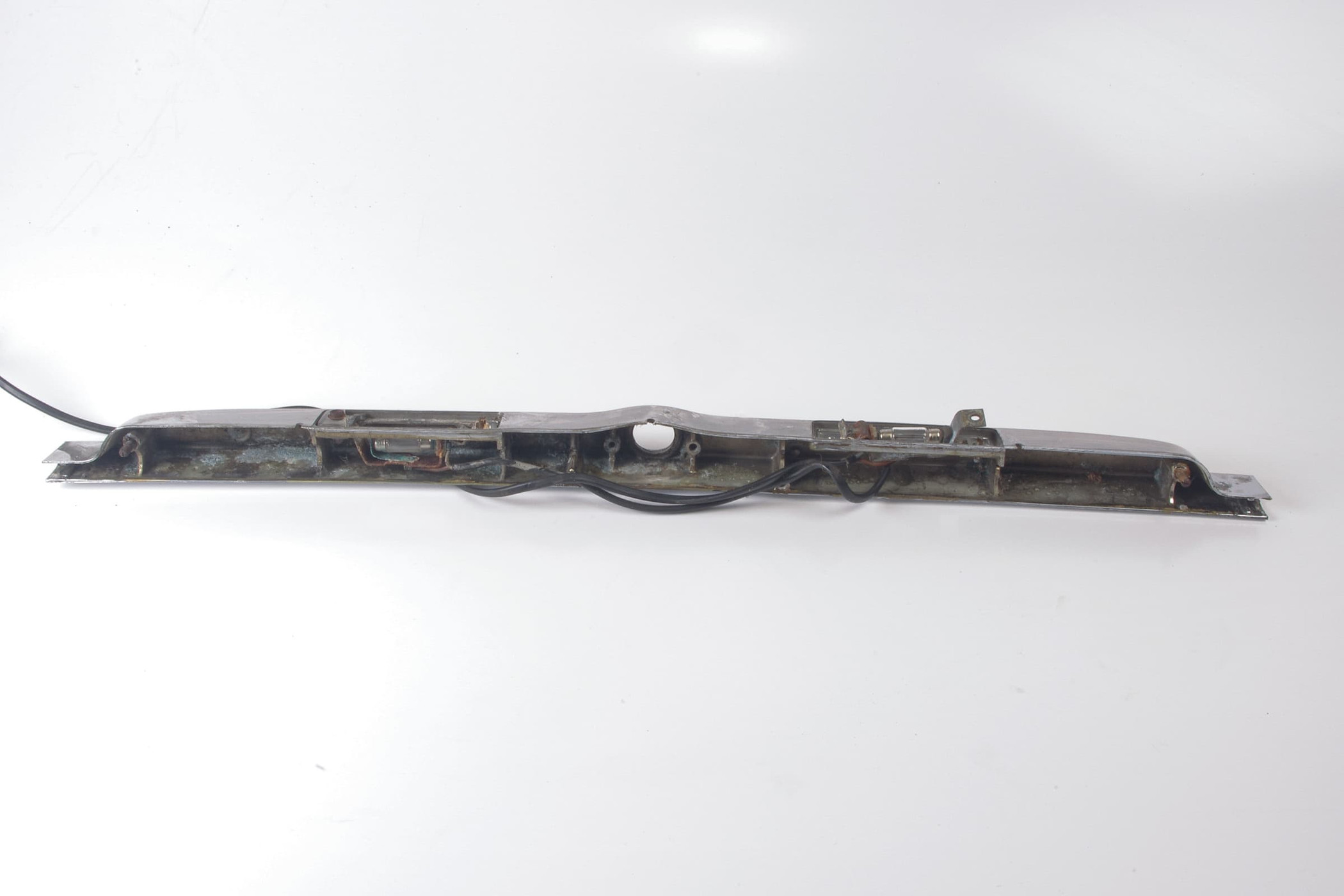 Mercedes 1076901580 Boot Chrome Trim Set x3 - Rear | C107 R107 SL