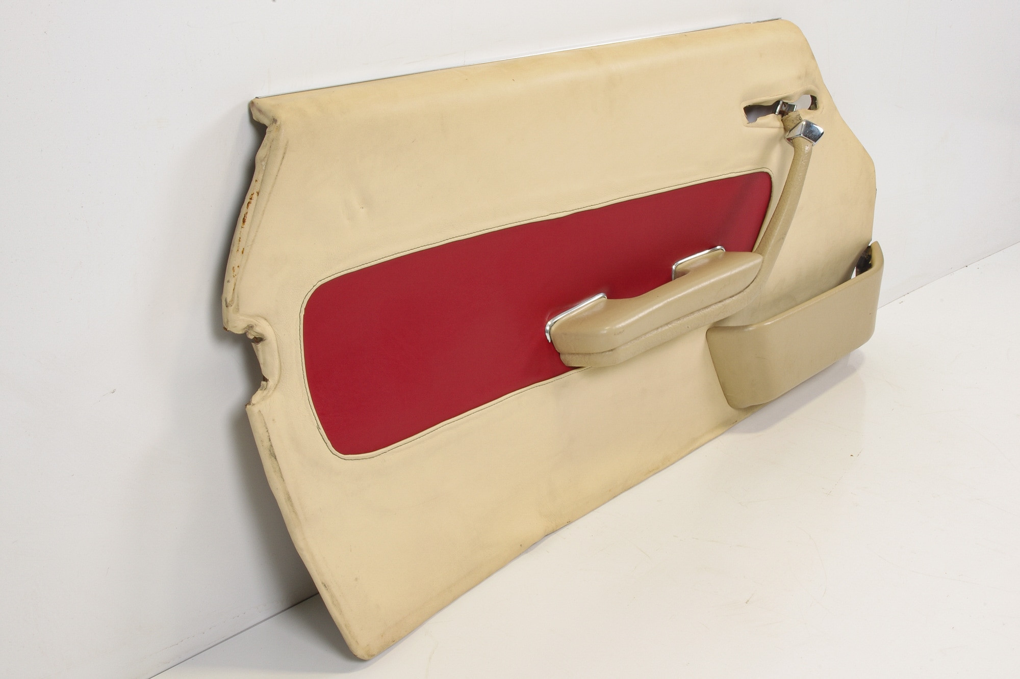 Mercedes 1077203970 Door Card - Front Left Cream | R107 SL