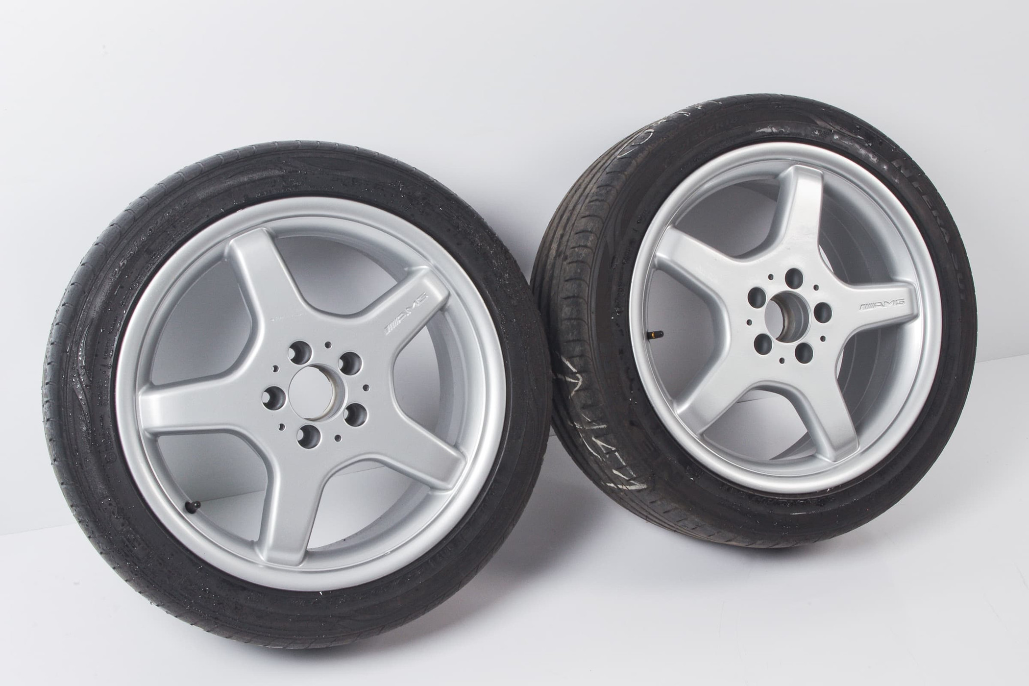 Mercedes 2304012102 AMG Alloy Wheel x4 - Silver (Refurb.) | R230 SL