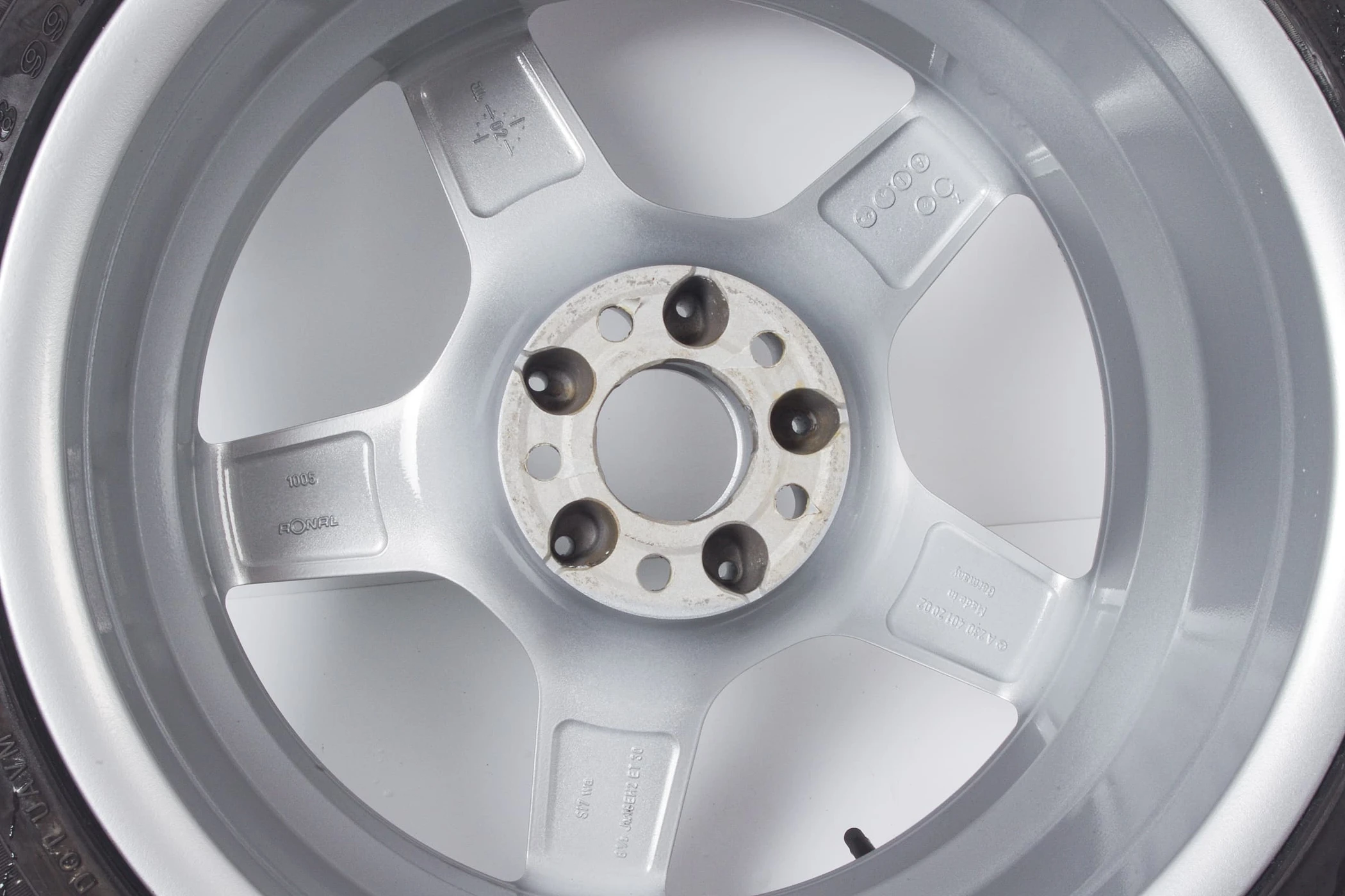 Mercedes 2304012102 AMG Alloy Wheel x4 - Silver (Refurb.) | R230 SL