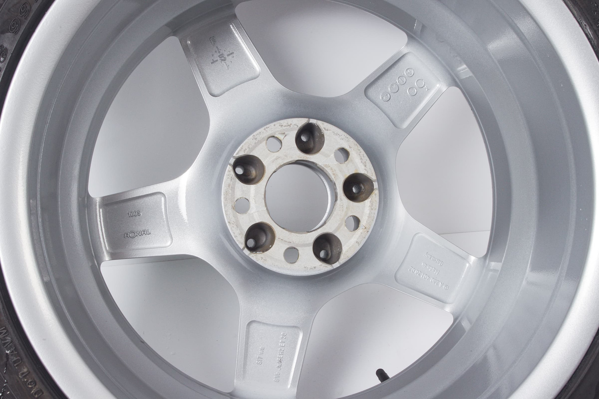 Mercedes 2304012102 AMG Alloy Wheel x4 - Silver (Refurb.) | R230 SL