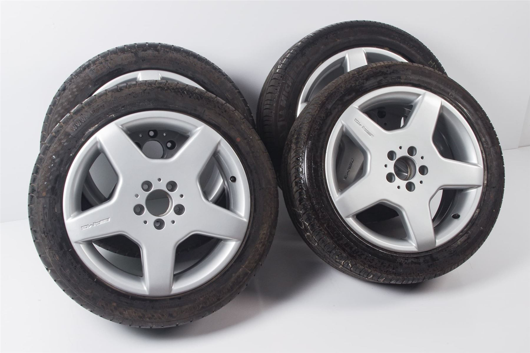 Mercedes 2204013602 AMG Alloy Wheel x4 - Silver (Refurb.) | C215 CL W220 S