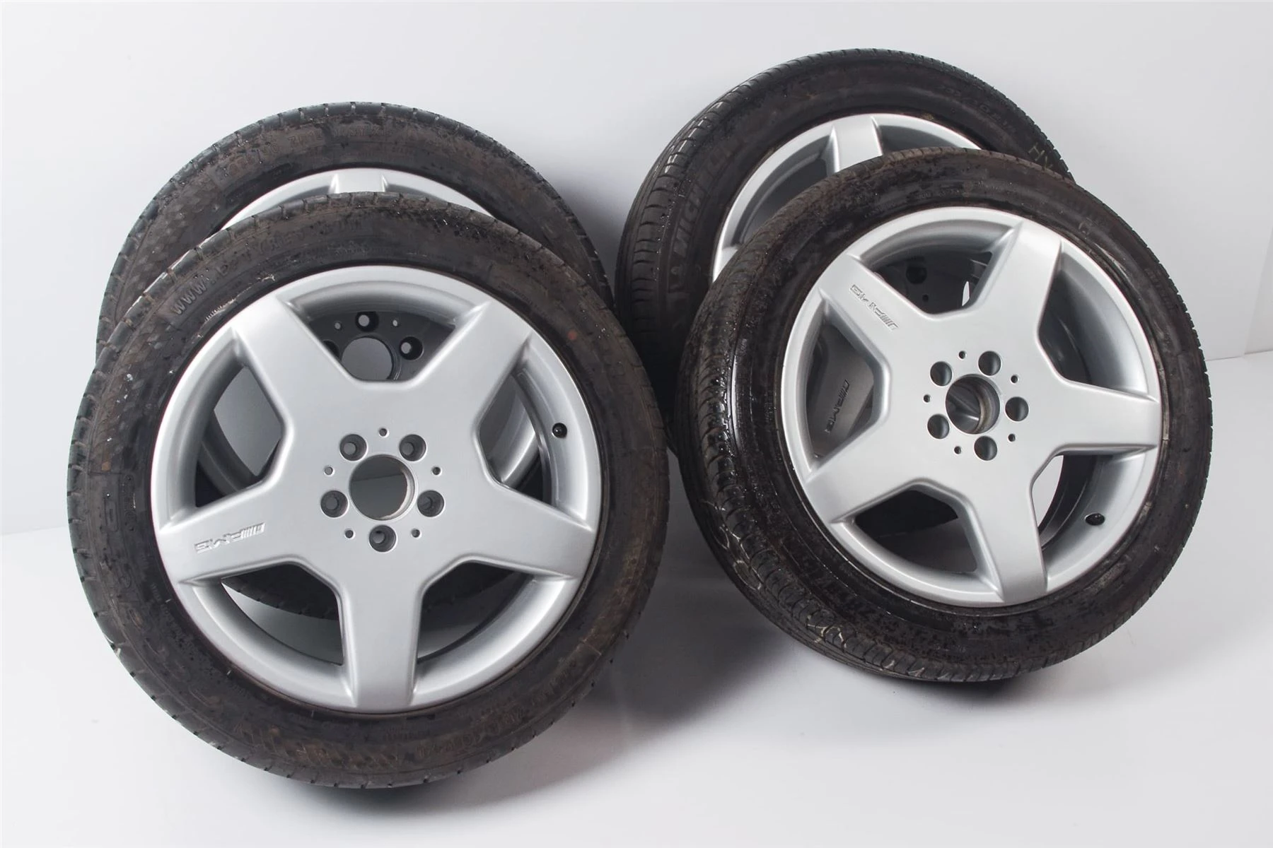 Mercedes 2204013602 AMG Alloy Wheel x4 - Silver (Refurb.) | C215 CL W220 S