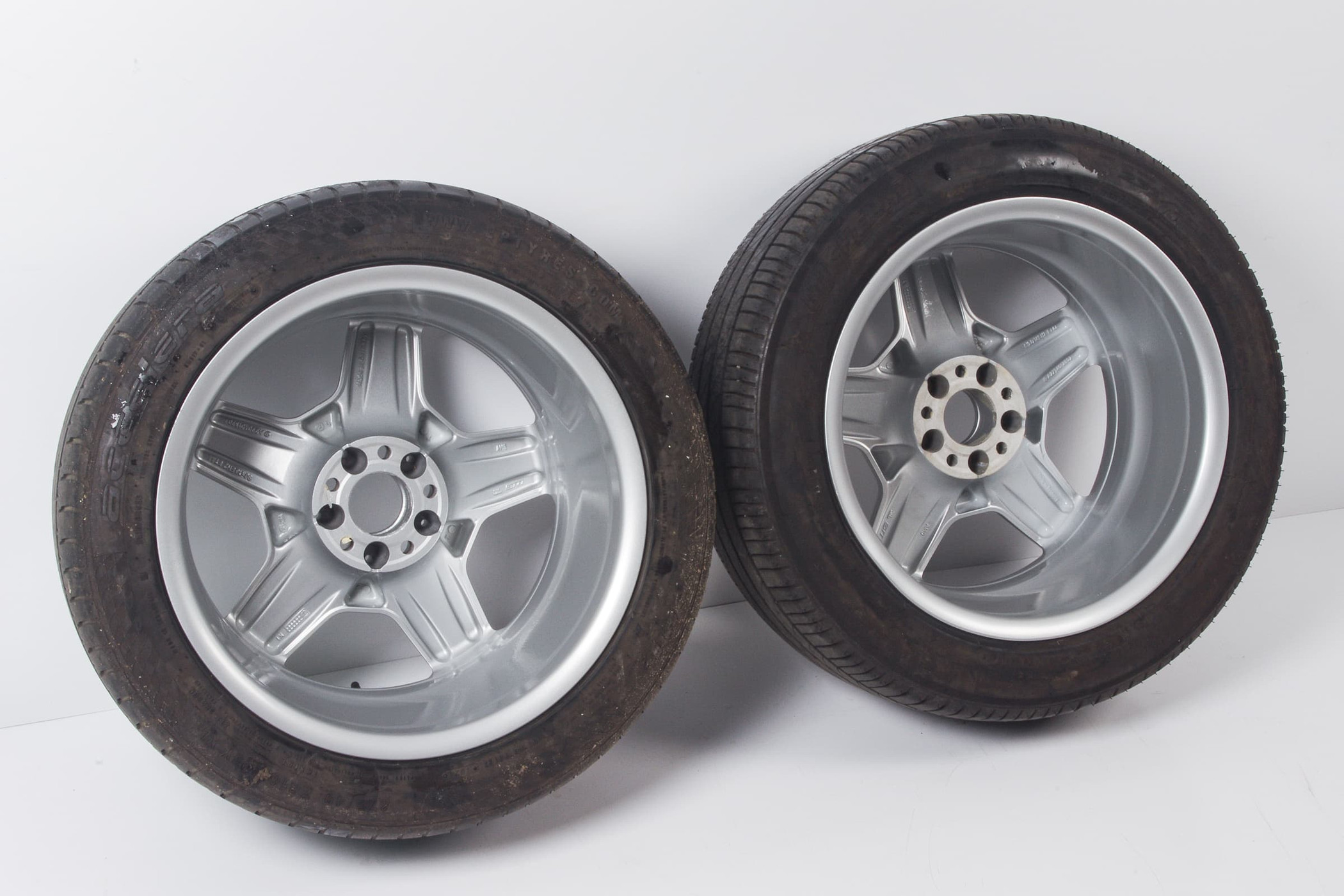 Mercedes 2204013602 AMG Alloy Wheel x4 - Silver (Refurb.) | C215 CL W220 S