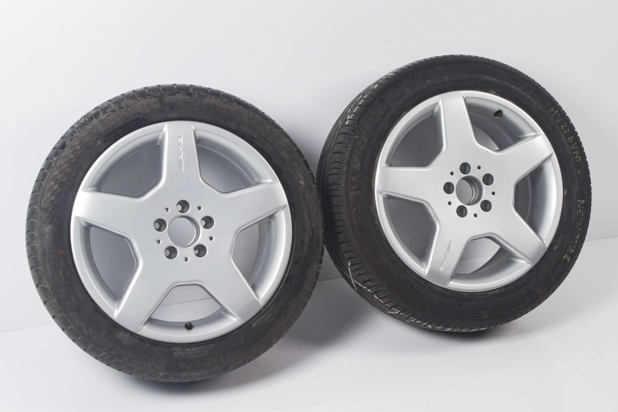 Mercedes 2204013602 AMG Alloy Wheel x4 - Silver (Refurb.) | C215 CL W220 S