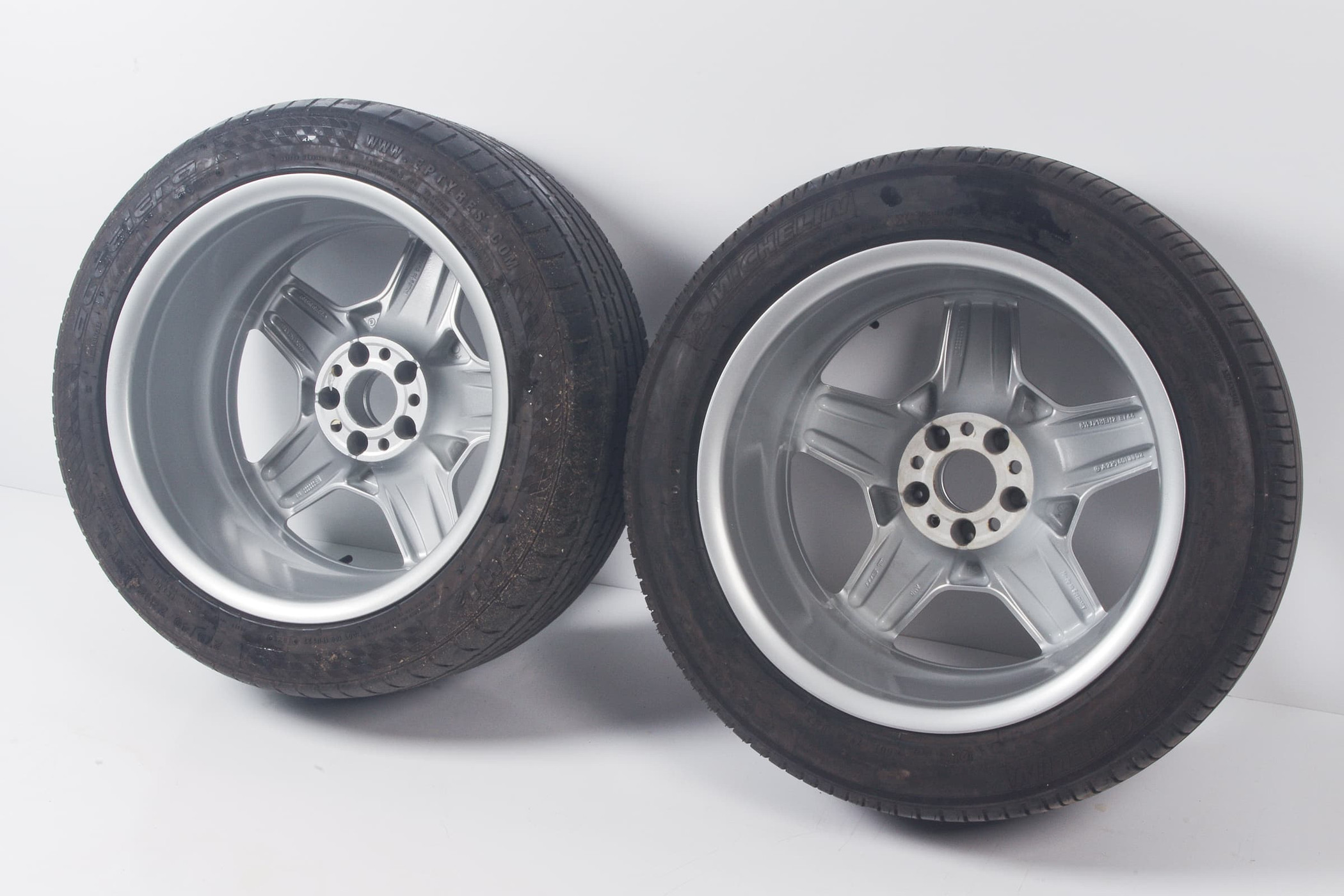 Mercedes 2204013602 AMG Alloy Wheel x4 - Silver (Refurb.) | C215 CL W220 S