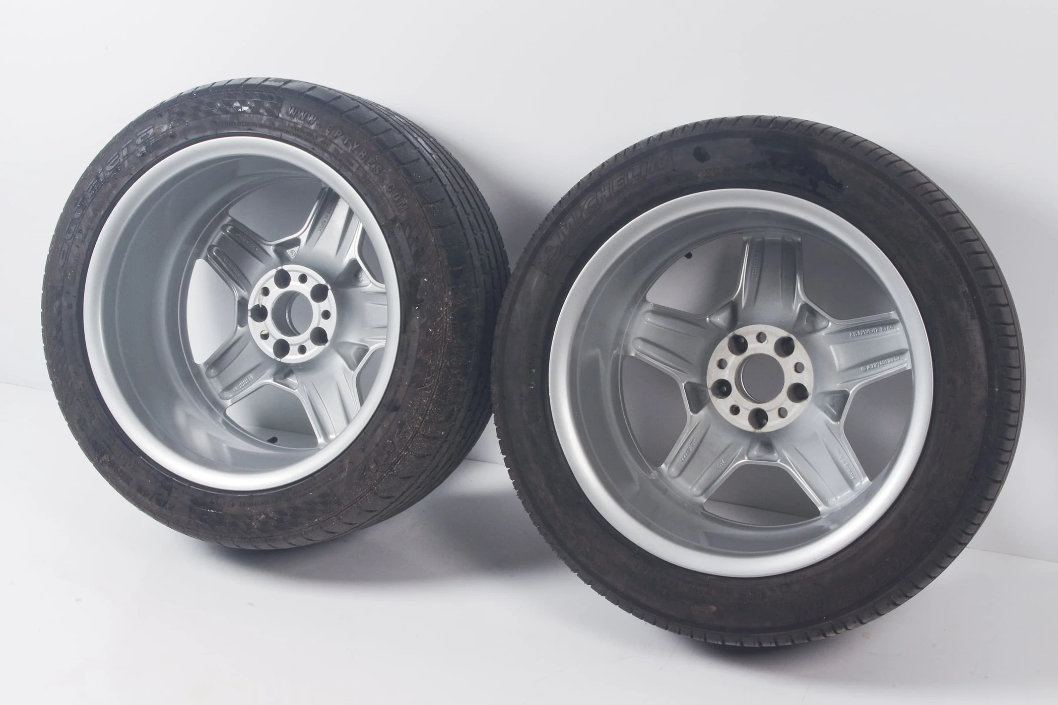 Mercedes 2204013602 AMG Alloy Wheel x4 - Silver (Refurb.) | C215 CL W220 S