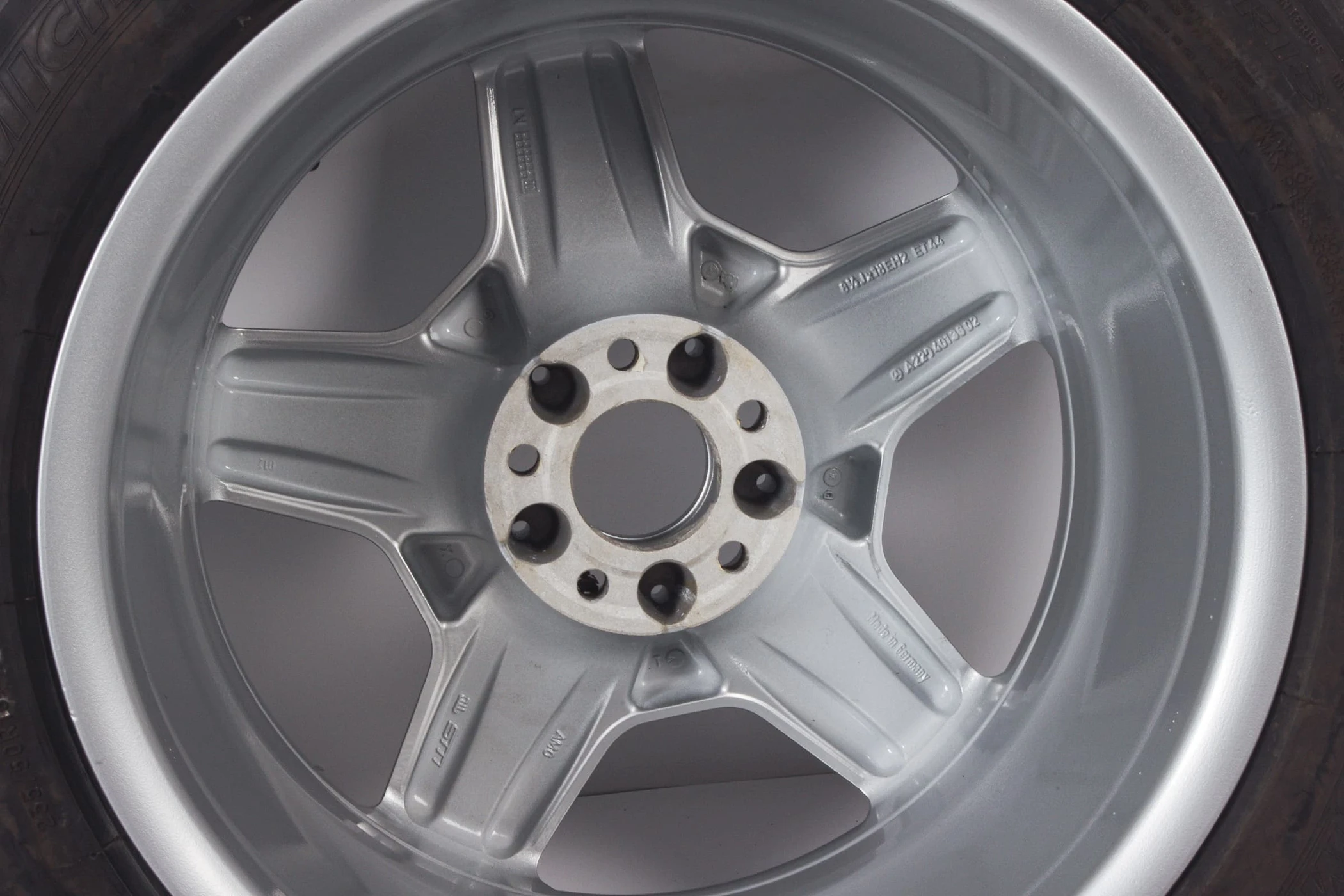 Mercedes 2204013602 AMG Alloy Wheel x4 - Silver (Refurb.) | C215 CL W220 S