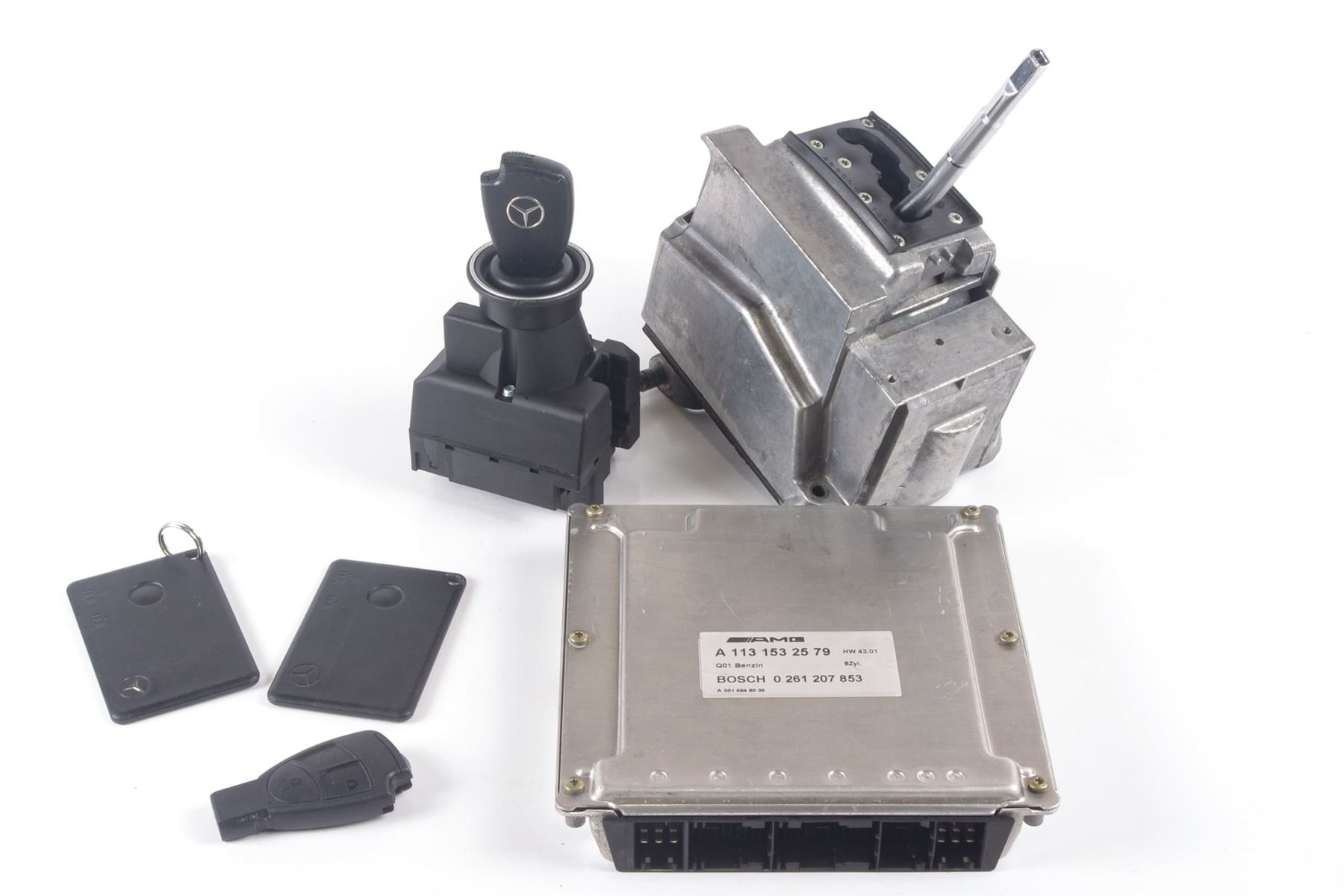 Mercedes 1131532579 AMG Engine ECU Selector Key Fob Coded Set x2 | W211 E...