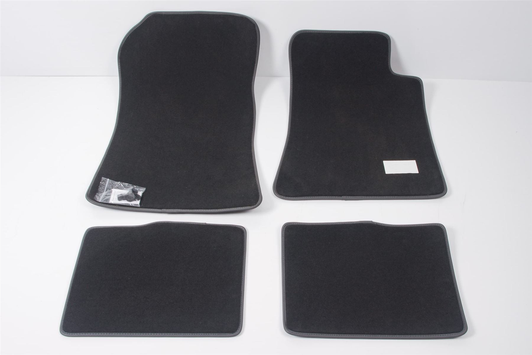 Mercedes 1296802840 Floor Mat Set x4 - Grey (New) | R129 SL