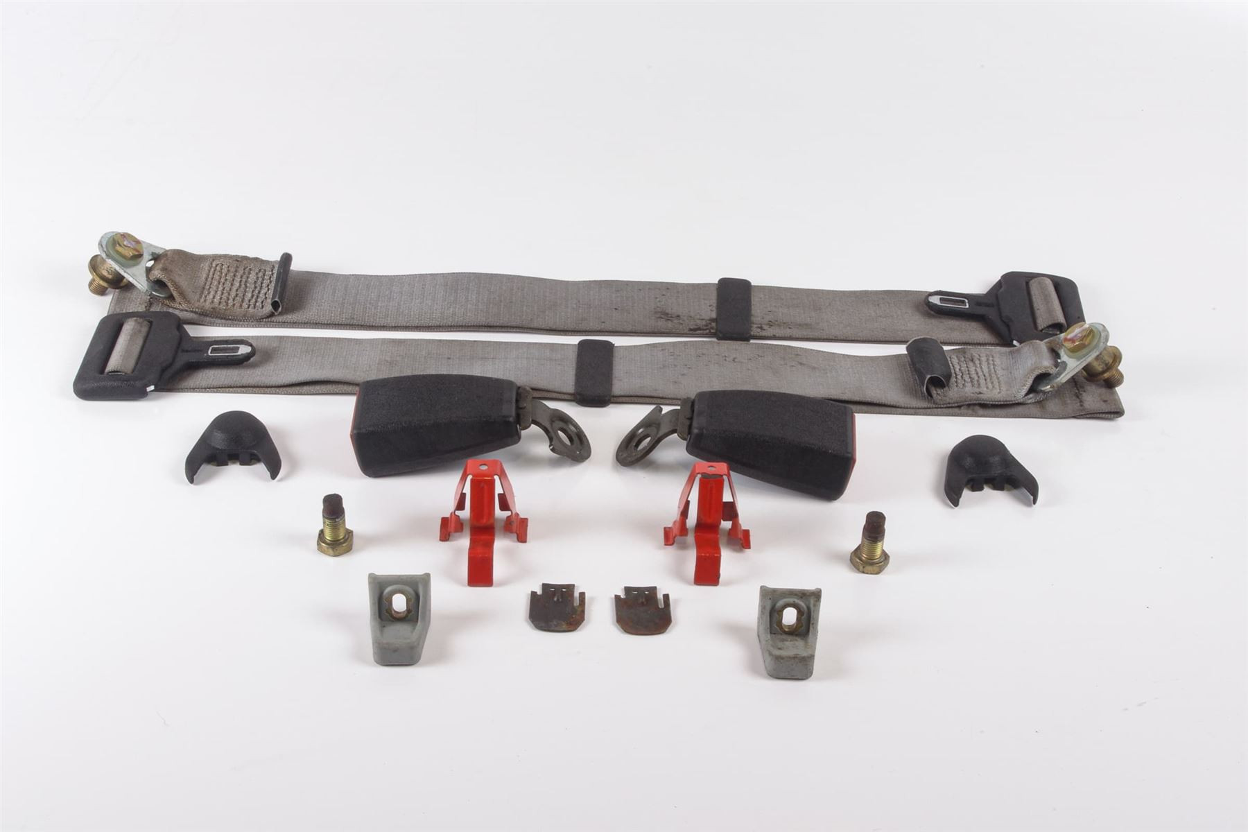 Mercedes 1298600085 Seat Belt Set - Rear Grey | R129 SL