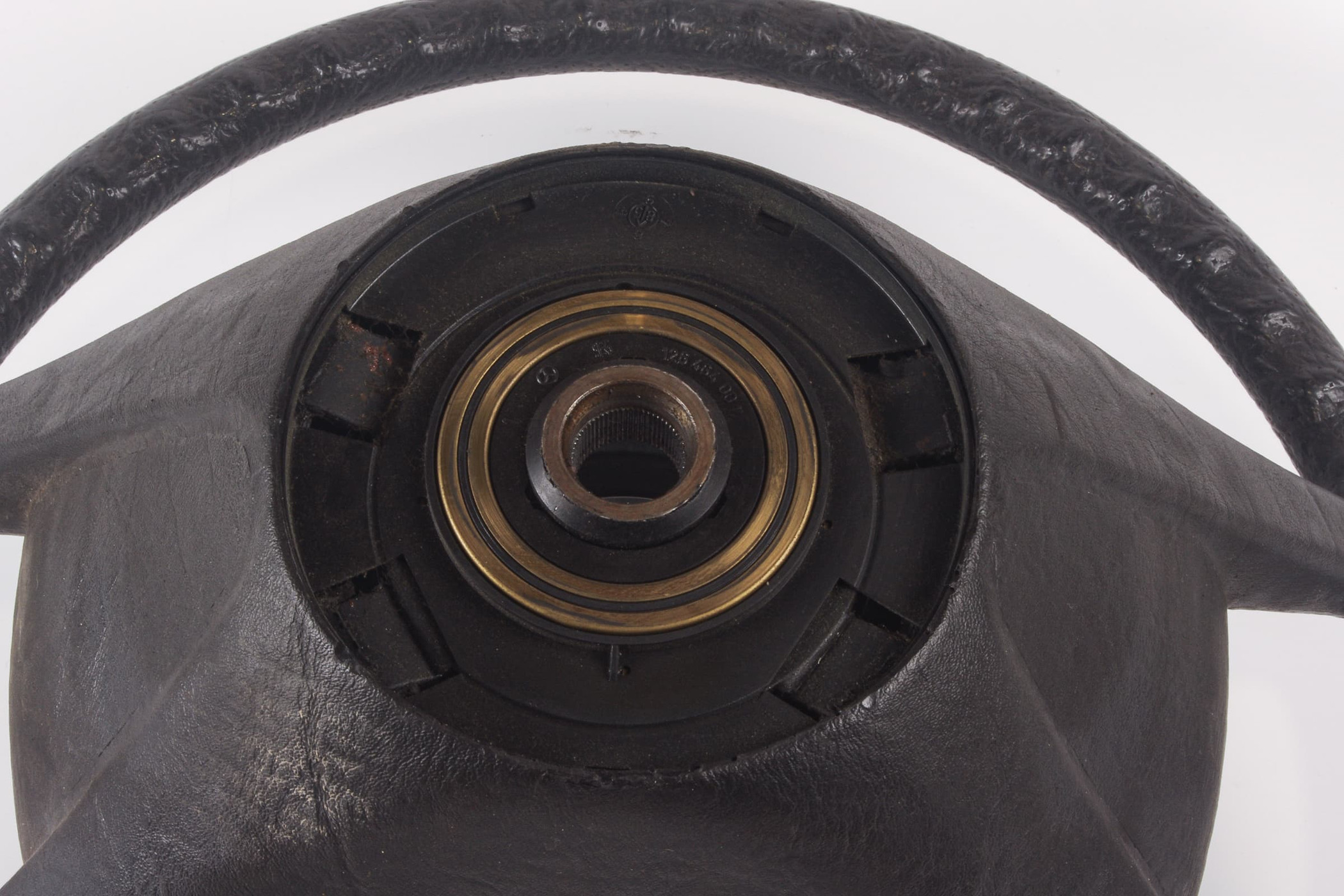 Mercedes 1234600203 Steering Wheel - Black (b) | C107 R107 SL W116 S W123 E