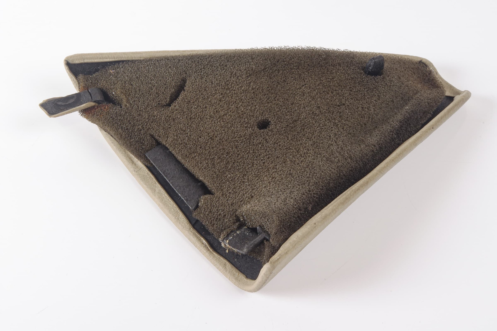 Mercedes 1247201711 Interior Door Mirror Cover - Left Cream | C124 A124 E