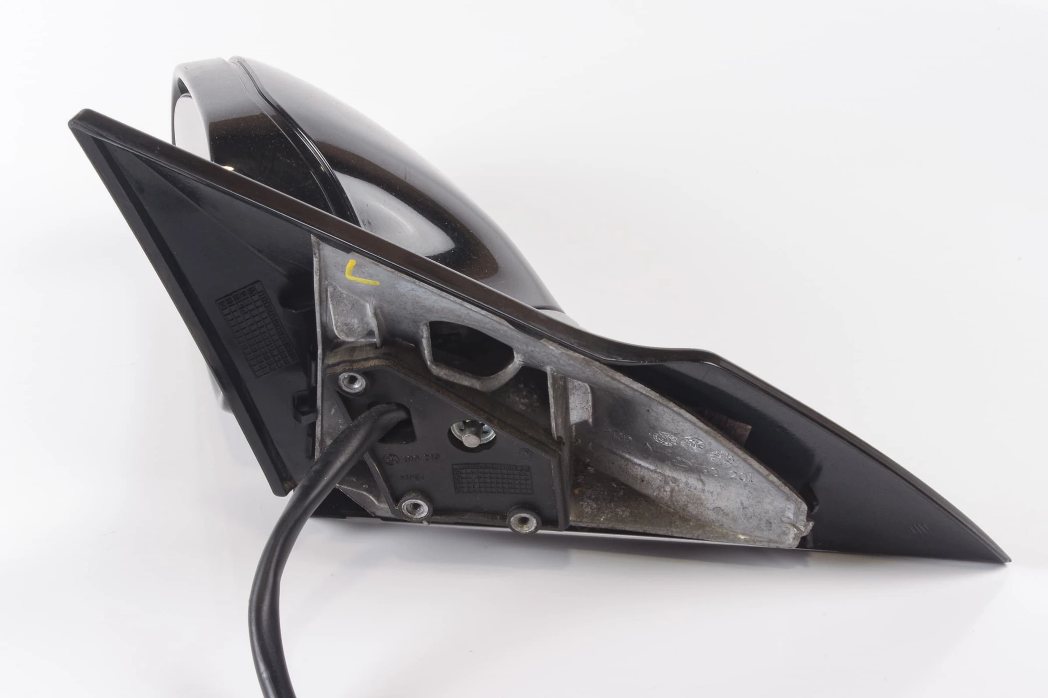 Mercedes 2308100376 Door Mirror - Left Black | R230 SL