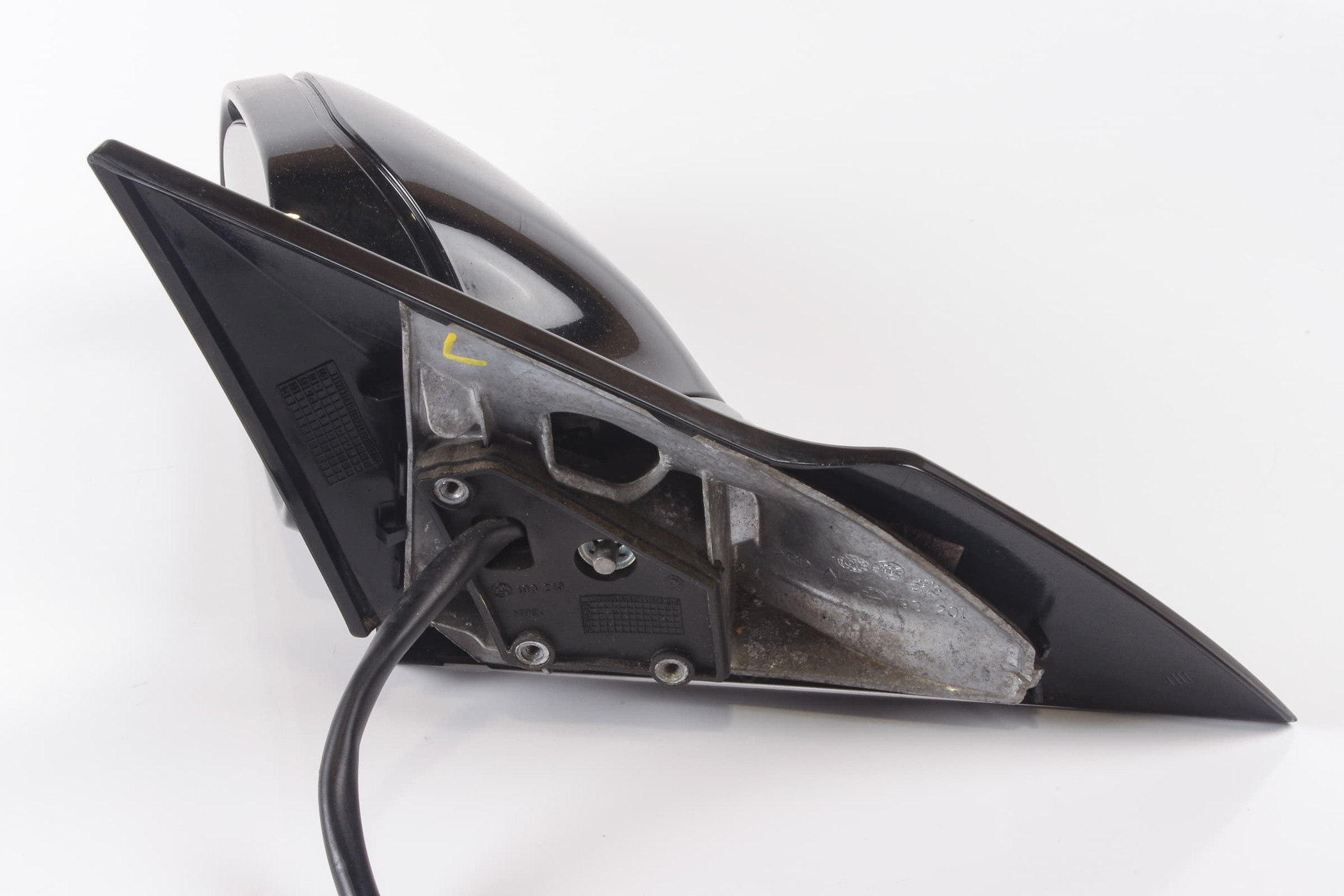 Mercedes 2308100376 Door Mirror - Left Black | R230 SL