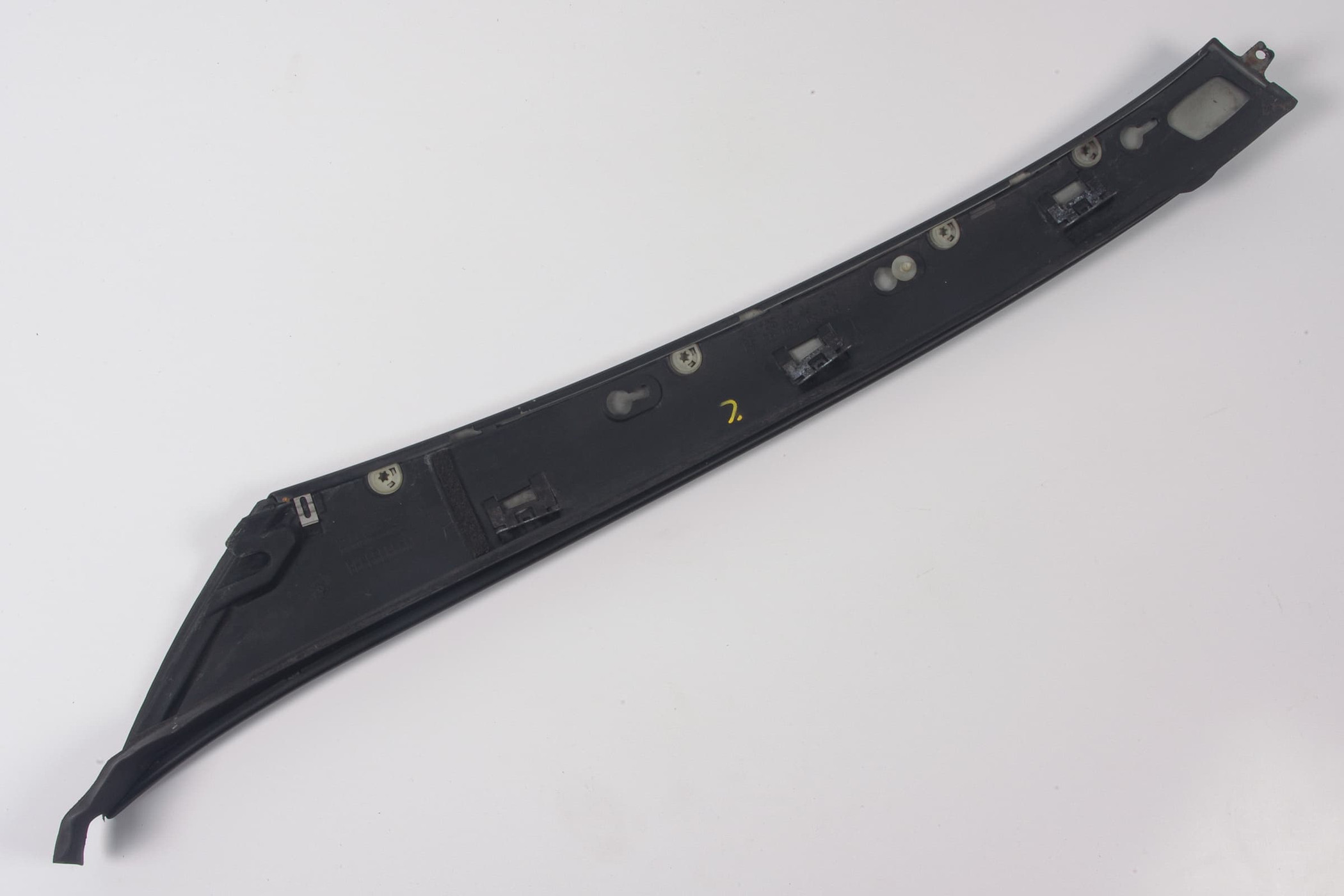 Mercedes 2306980389 A Pillar Cover - Front Left Black | R230 SL