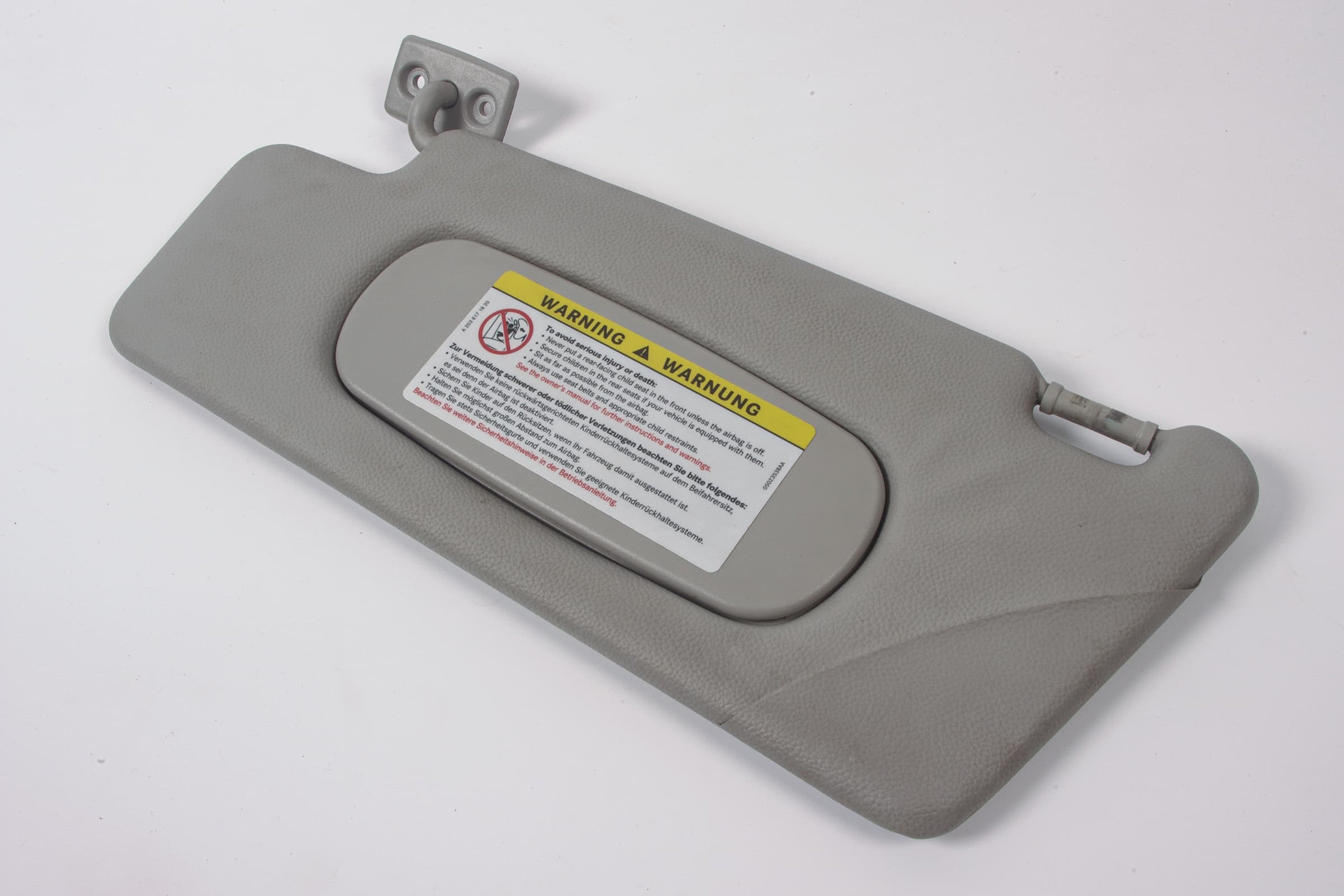 Mercedes 2308100110 Sun Visor - Left Grey (a) | R230 SL