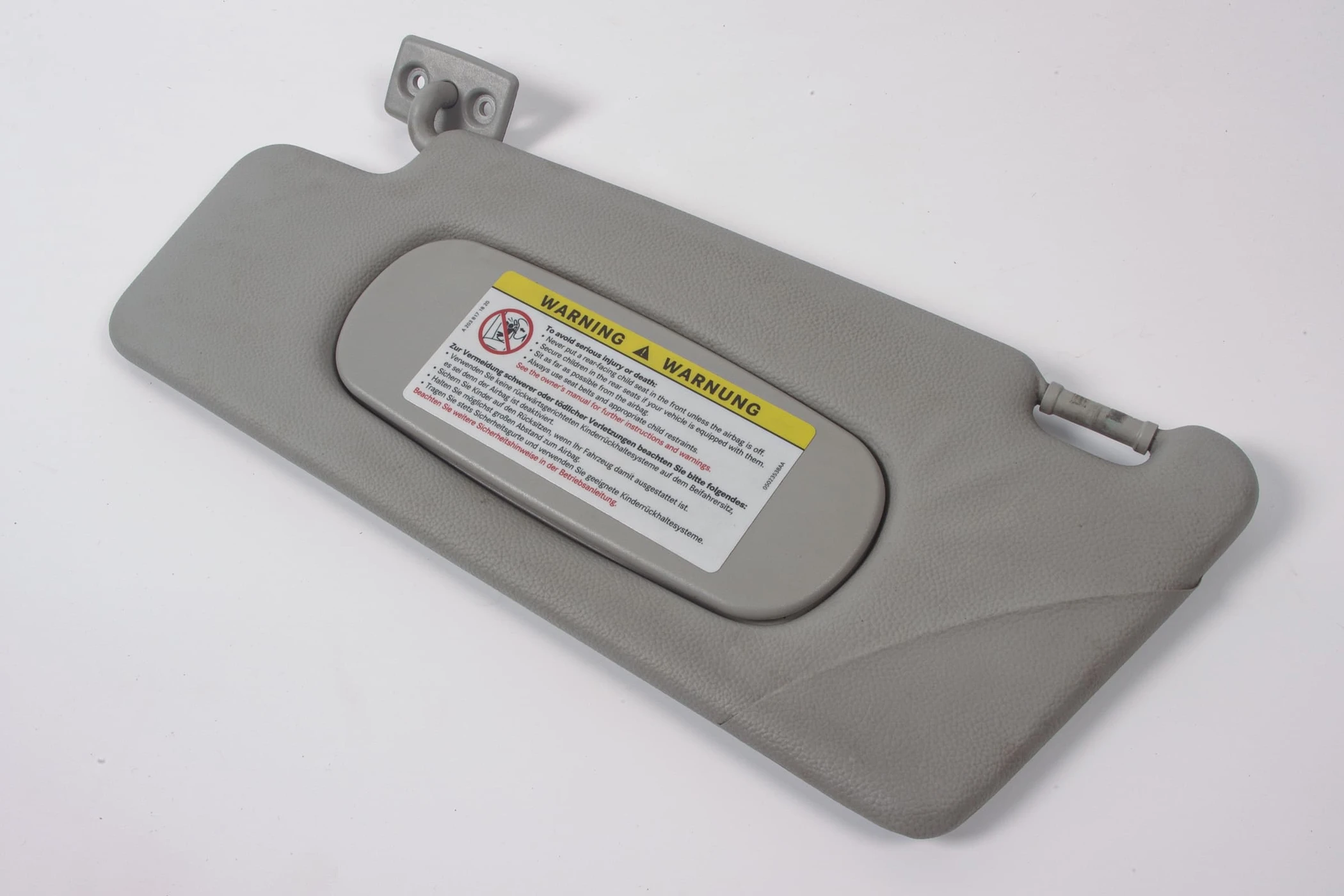 Mercedes 2308100110 Sun Visor - Left Grey (a) | R230 SL