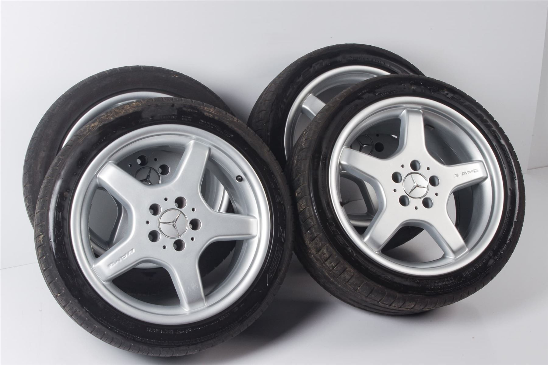 Mercedes 2304012002 AMG Alloy Wheel x4 - Silver | R230 SL