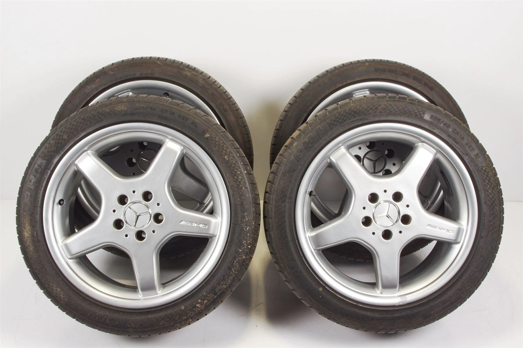 Mercedes 2304012002 AMG Alloy Wheel x4 - Silver | R230 SL