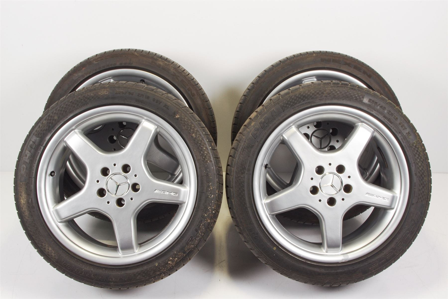 Mercedes 2304012002 AMG Alloy Wheel x4 - Silver | R230 SL