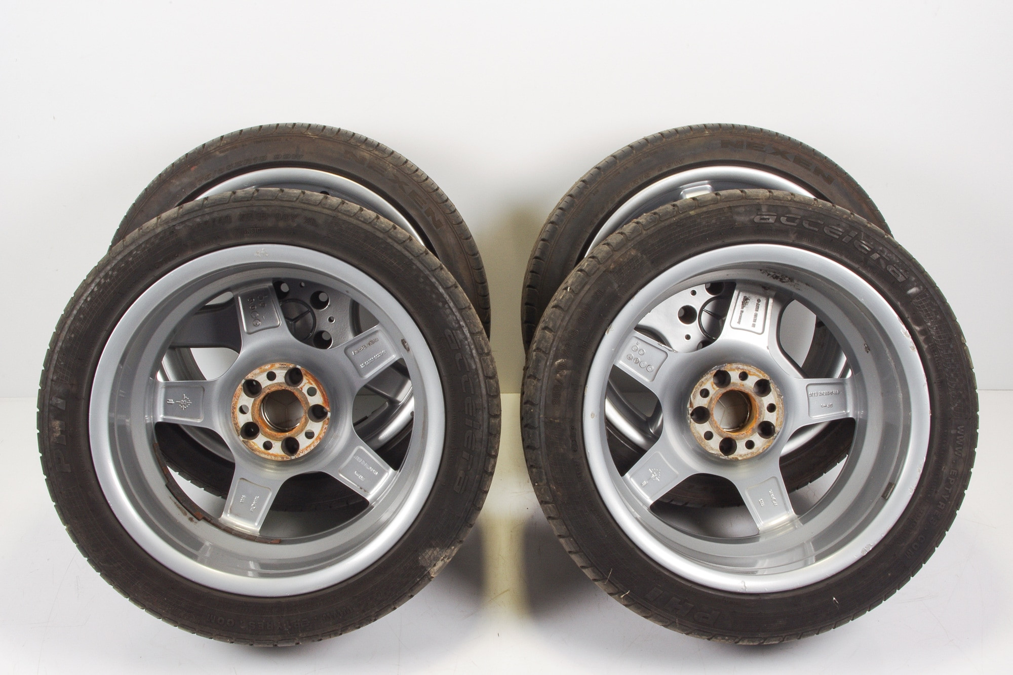 Mercedes 2304012002 AMG Alloy Wheel x4 - Silver | R230 SL
