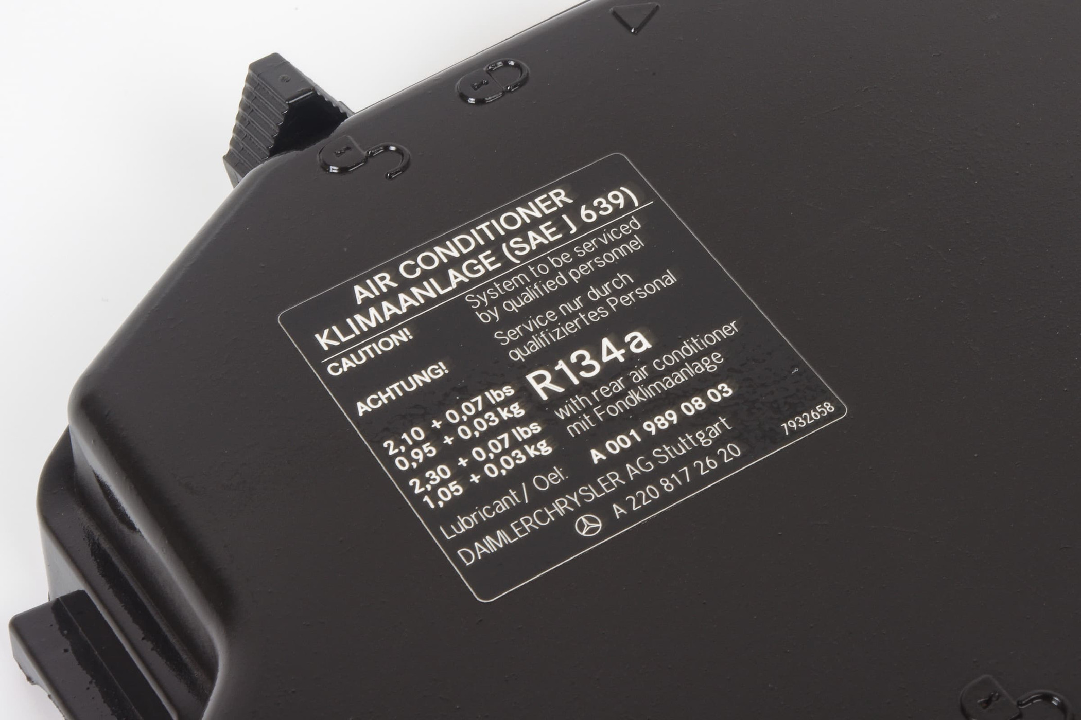 Mercedes 2205400282 Fuse Box Cover - Right | C215 CL W220 S