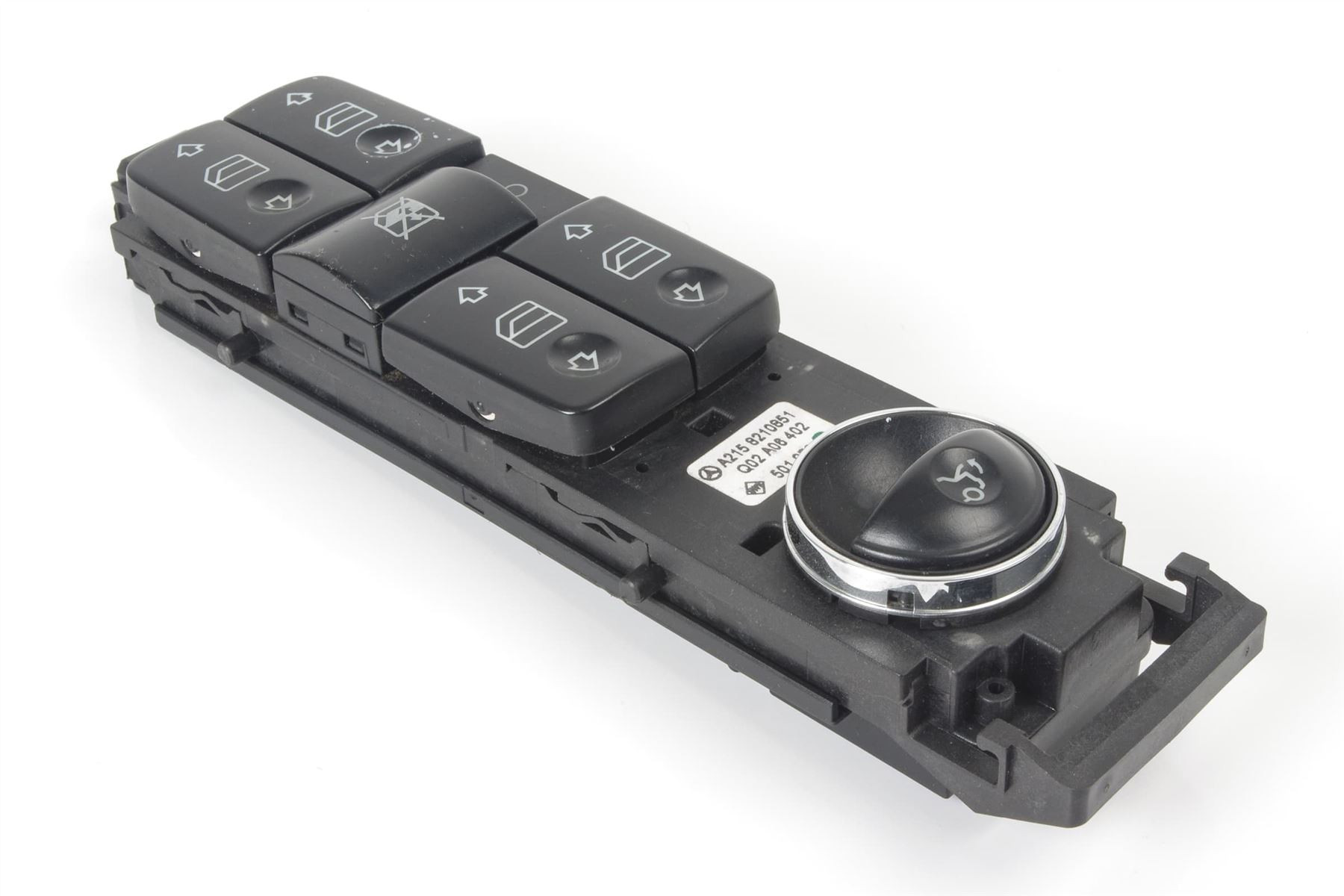 Mercedes 2158210851 Door Card Switch Panel - Right Grey | C215 CL