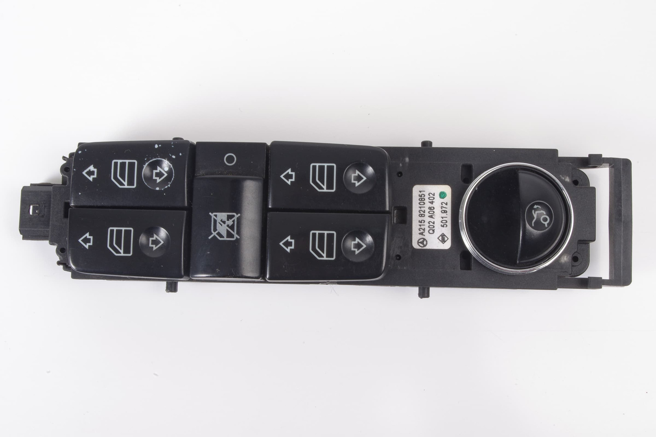 Mercedes 2158210851 Door Card Switch Panel - Right Grey | C215 CL