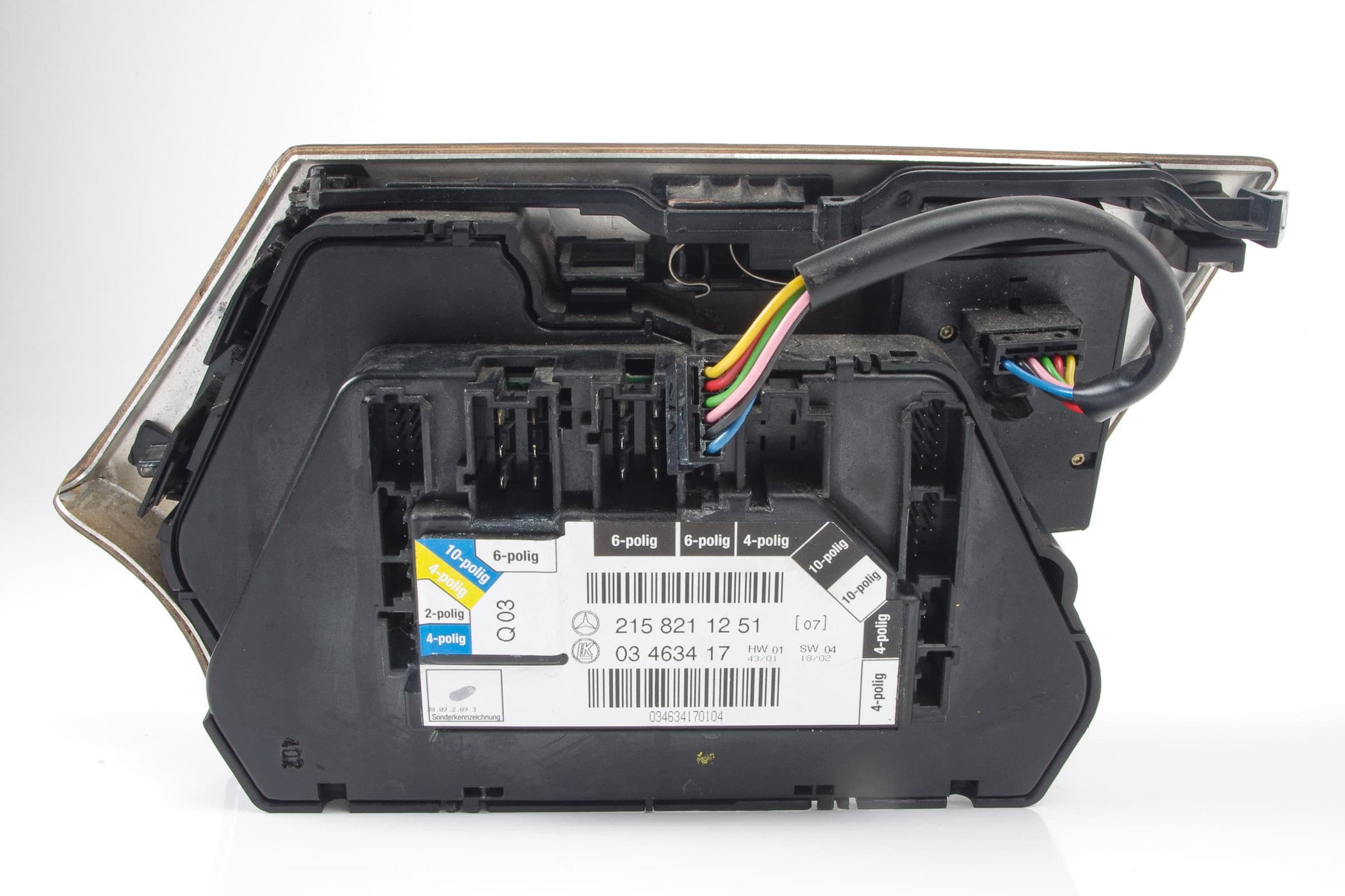 Mercedes 2158211251 Seat Switch & Panel - Right | C215 CL