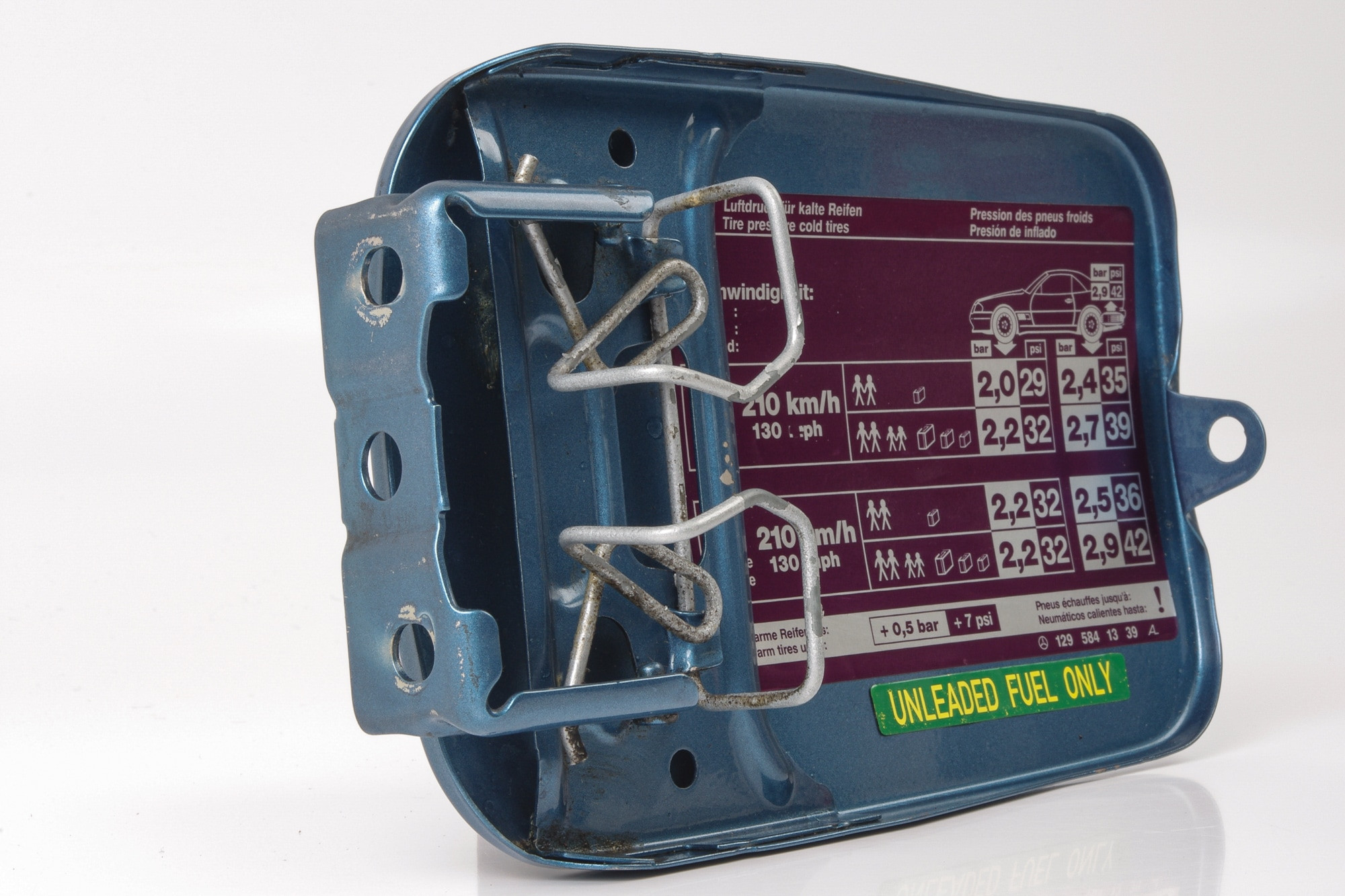 Mercedes 1297500306 Fuel Filler Cap - Blue | R129 SL