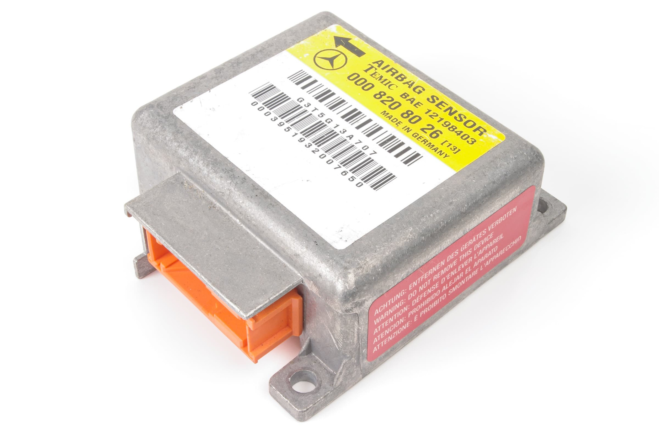Mercedes 0008208026 SRS Control Unit (a) | R129 SL W140 S W202 C W210 E W463 G